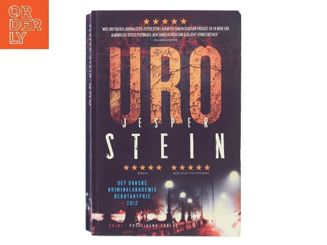 Billede 1 - Uro : krimi af Jesper Stein (Bog)