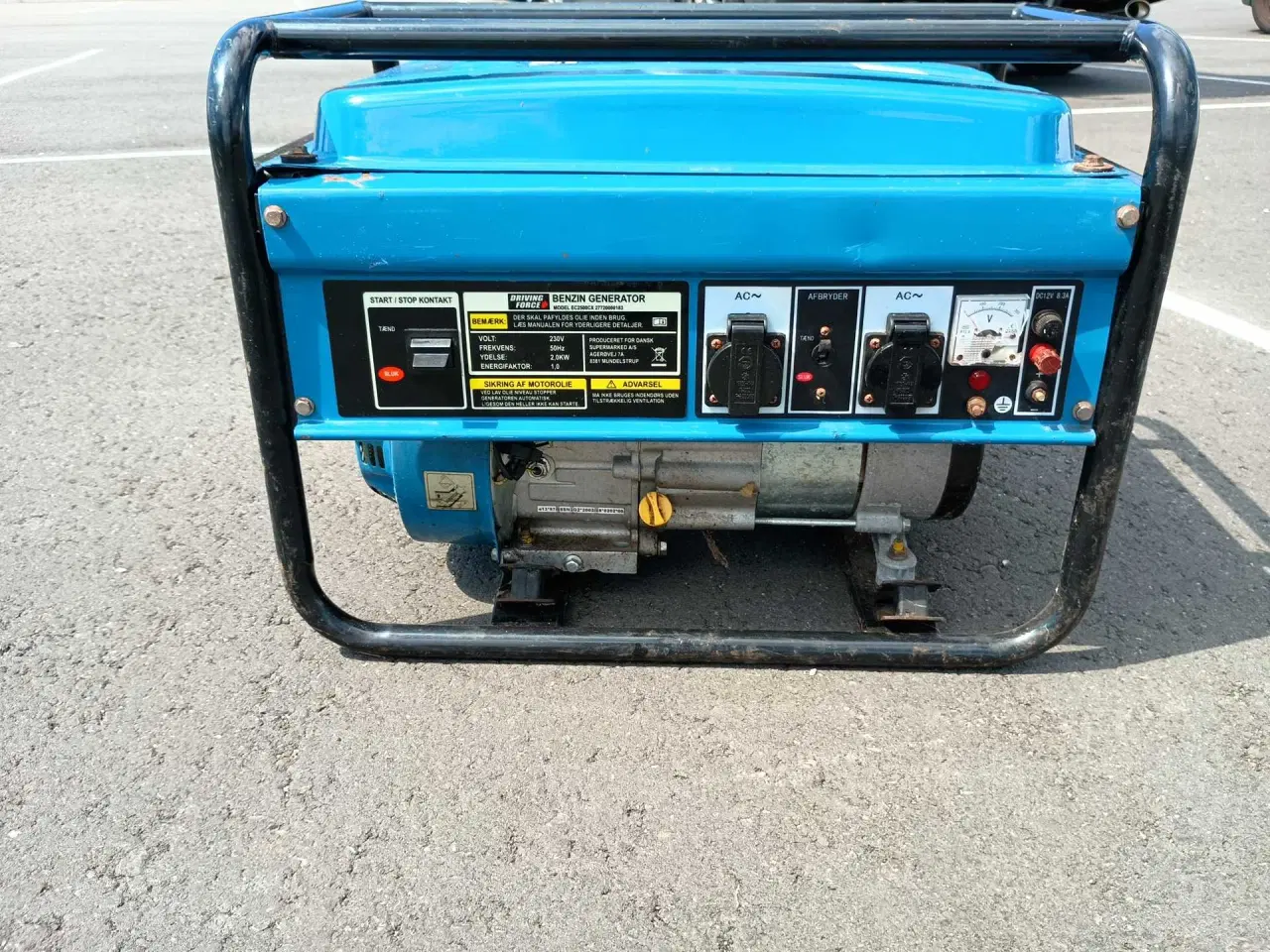 Billede 5 - Benzin generator 2000 w