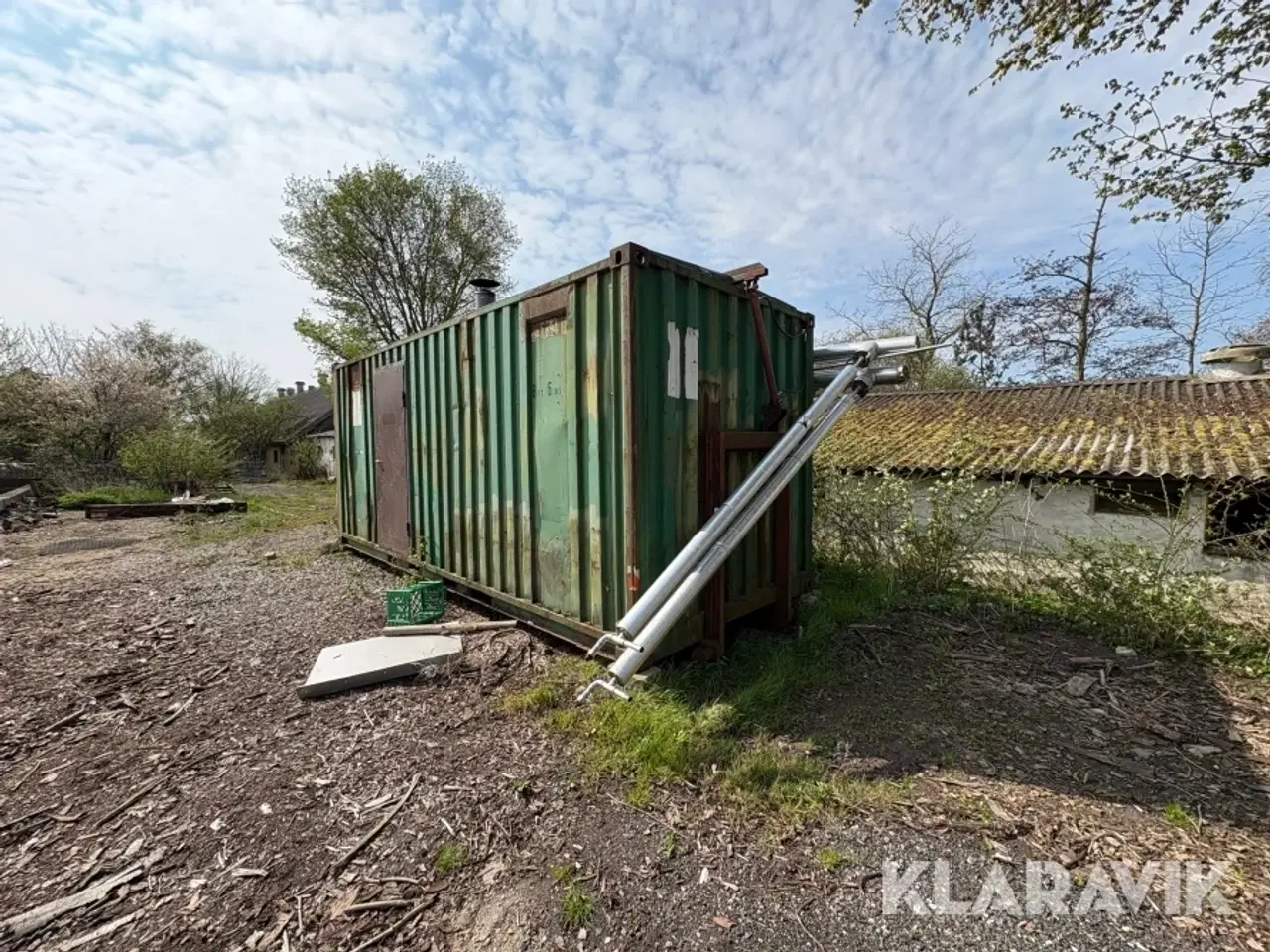 Billede 12 - Container med flisfyr 20 fods