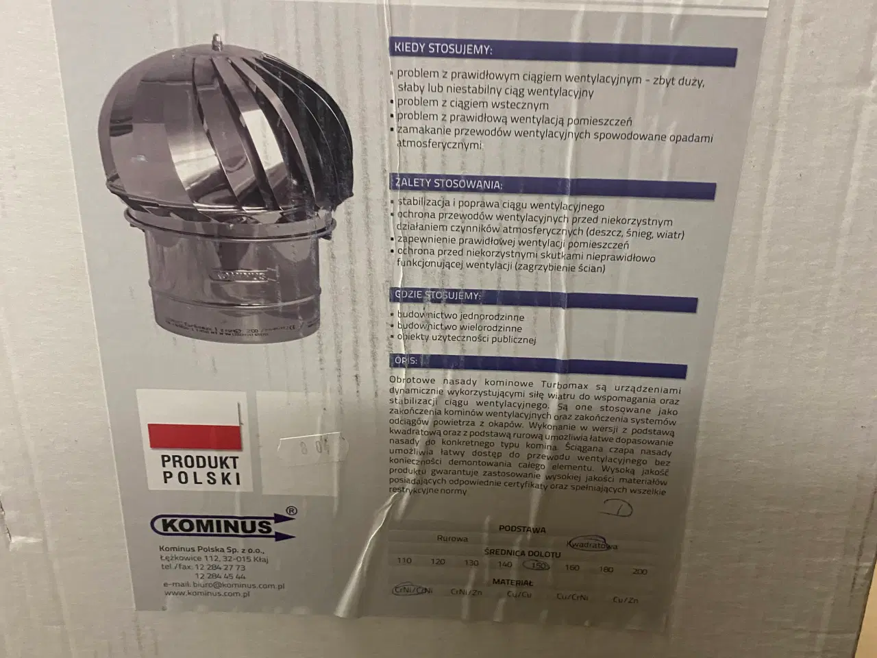 Billede 5 - Turbomax skorstensventilator