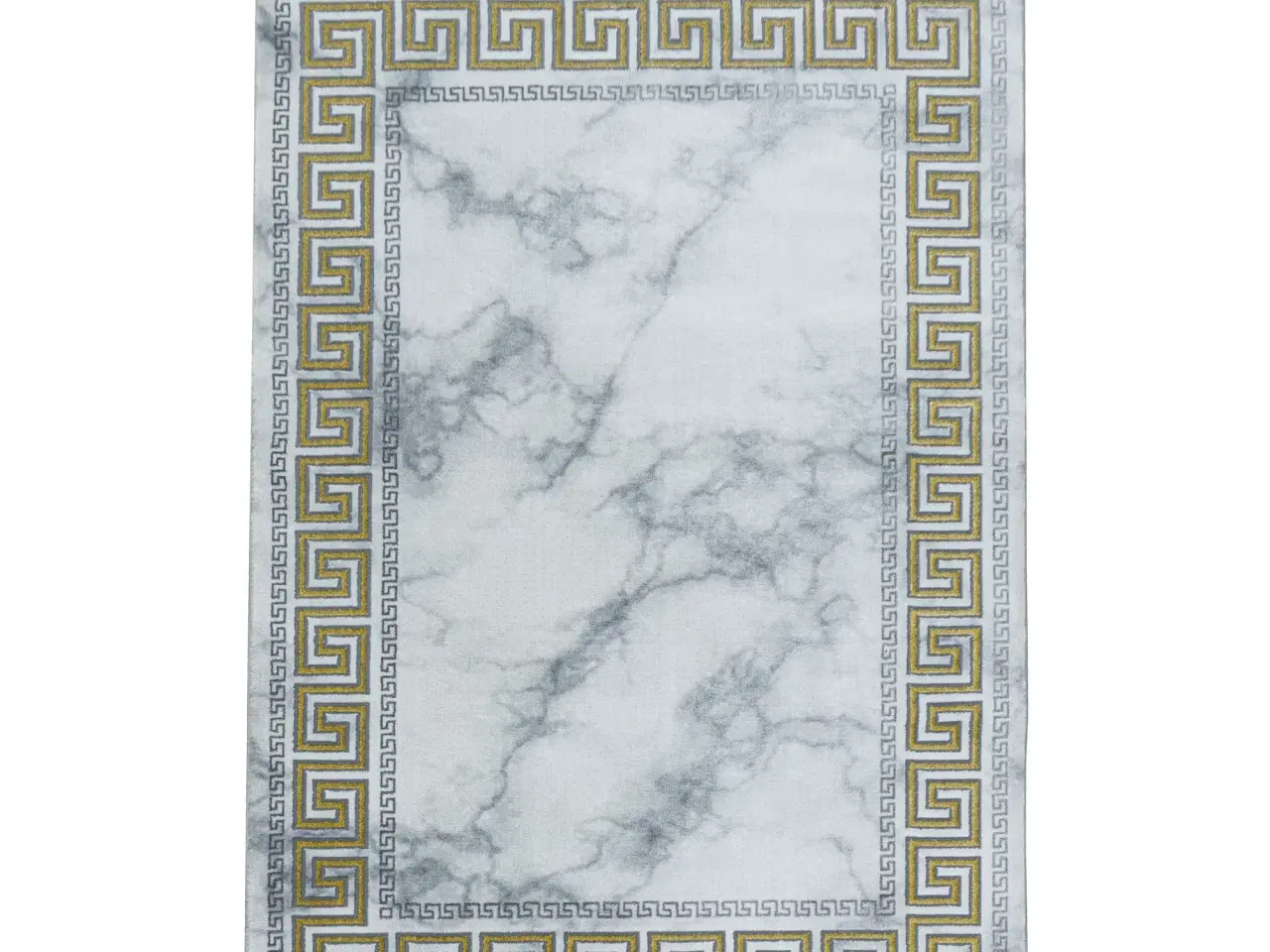 Billede 1 - Naxos Kortluvet tæppe Marmor - Guld - 140x200
