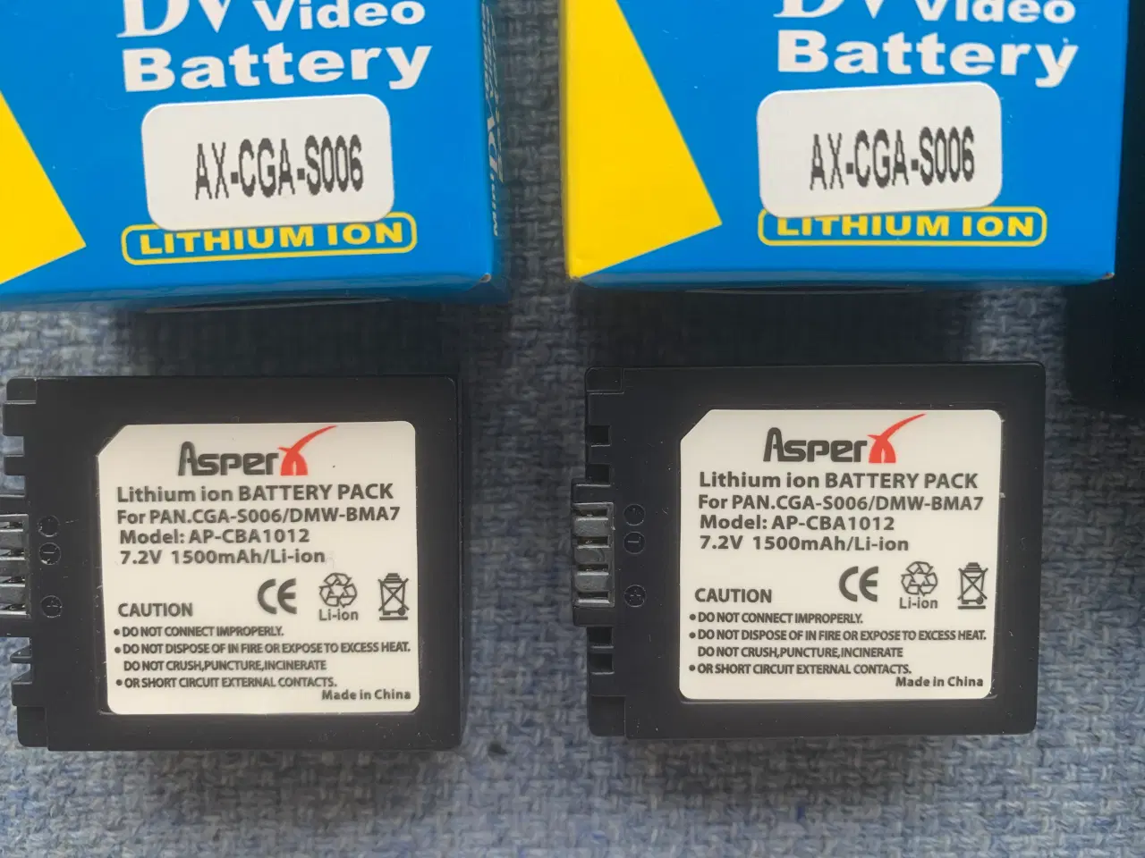 Billede 2 - Panasonic Lithium ion batteri CGA-S006 / CGR-S006E