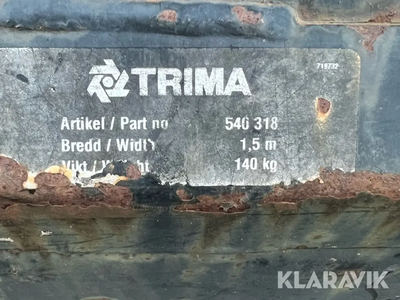 Billede 4 - Møggreb Trima 540 380