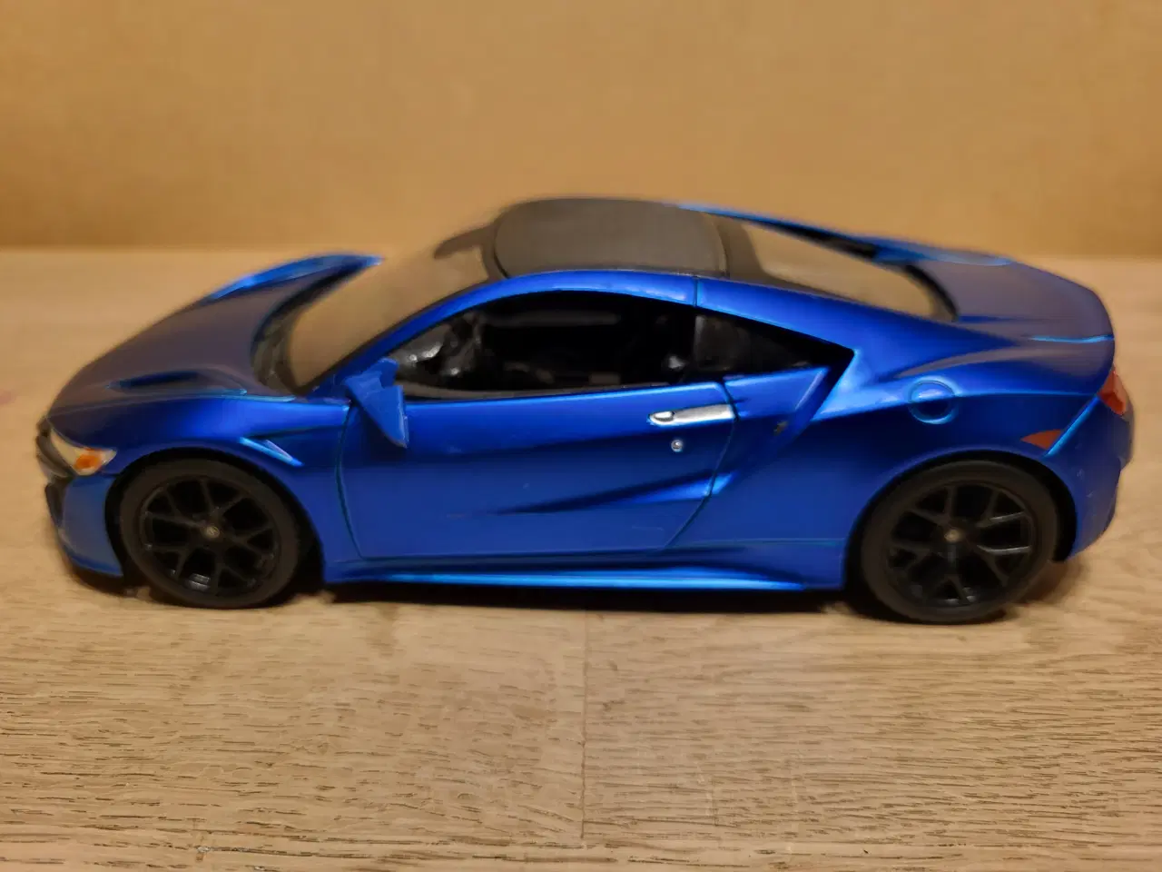 Billede 3 - Modelbil, Acura NSX Blue 2018, skala 1/24