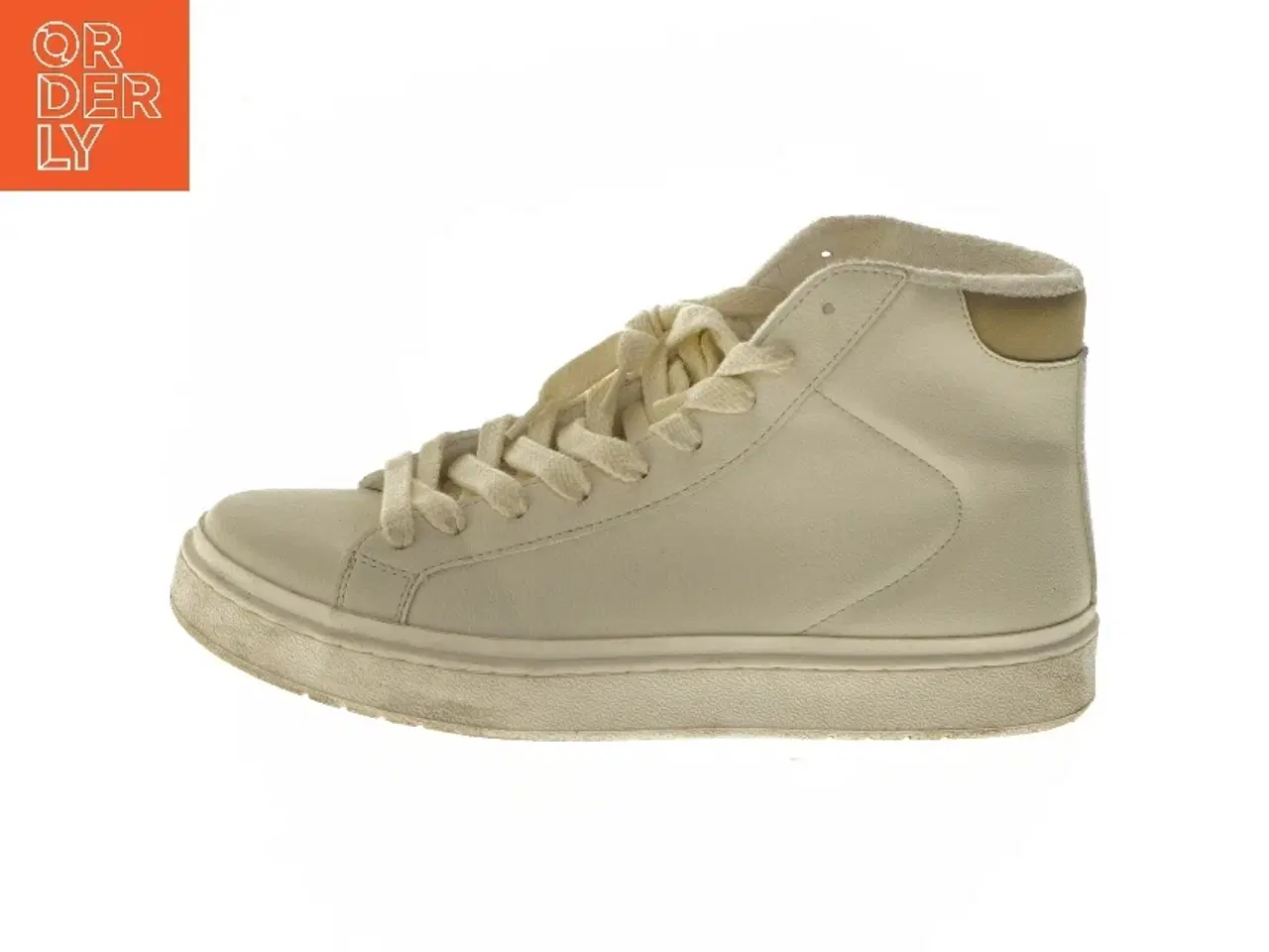 Billede 1 - Hvide hi-top sneakers fra Zara (str. 41 )