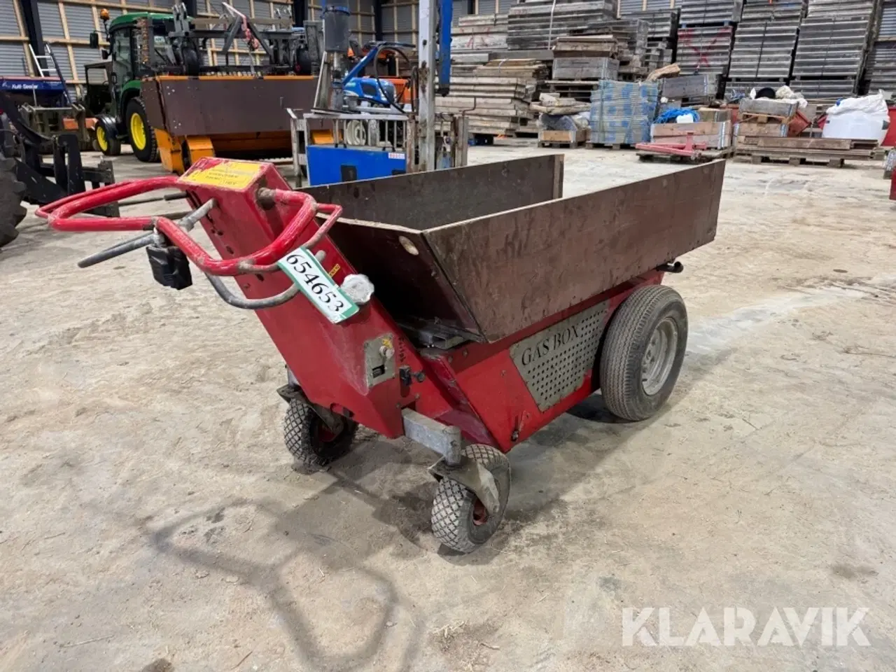 Billede 3 - Kirkegårdsvogn 2m Group Gas box