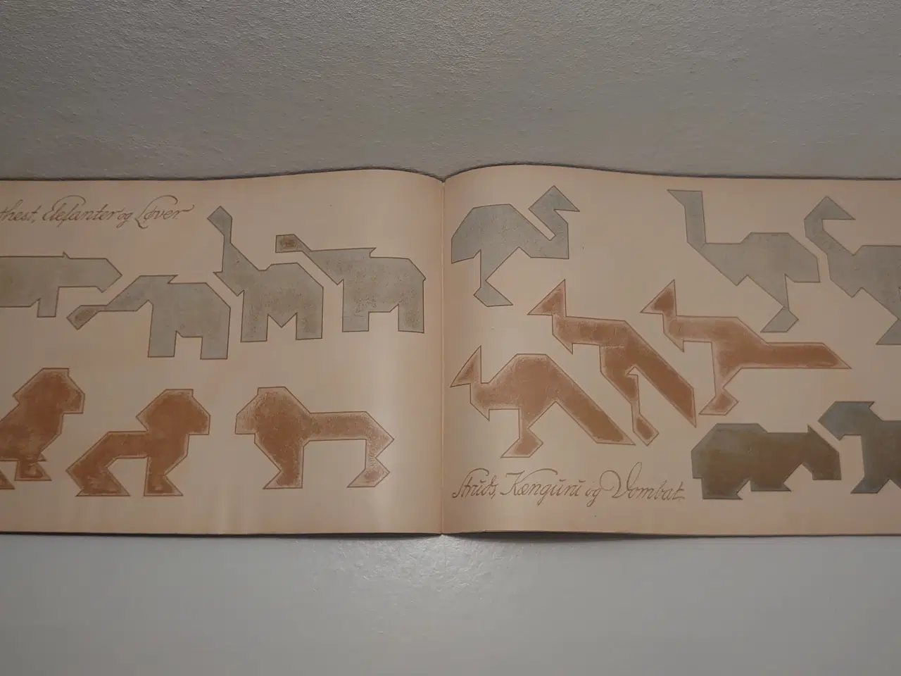 Billede 7 - H.Koch: Syvklodsspillet. Løsningsnøgle.1918.