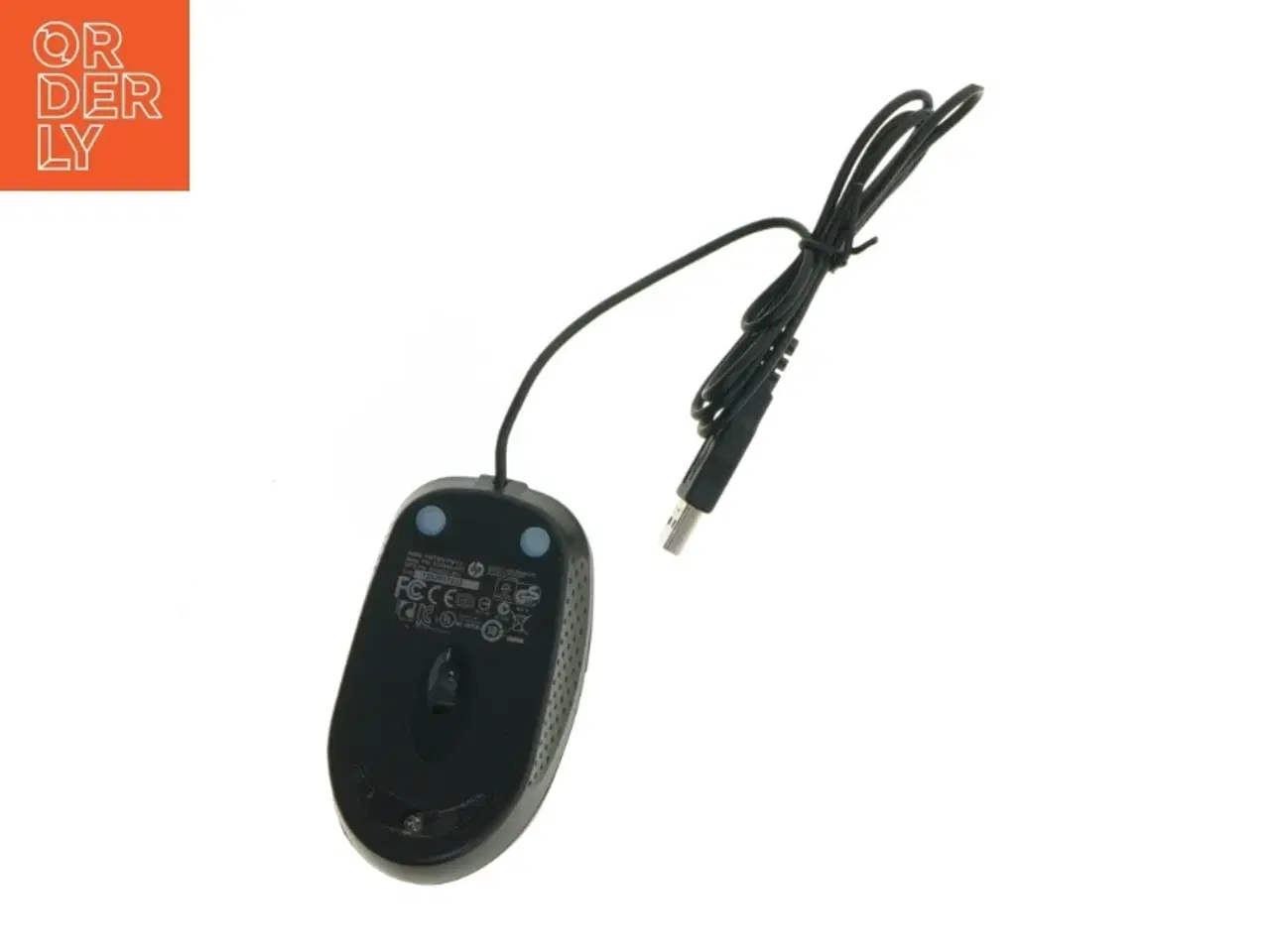 Billede 2 - HP kabelforbundet mus fra HP (str. 9,5 cm)