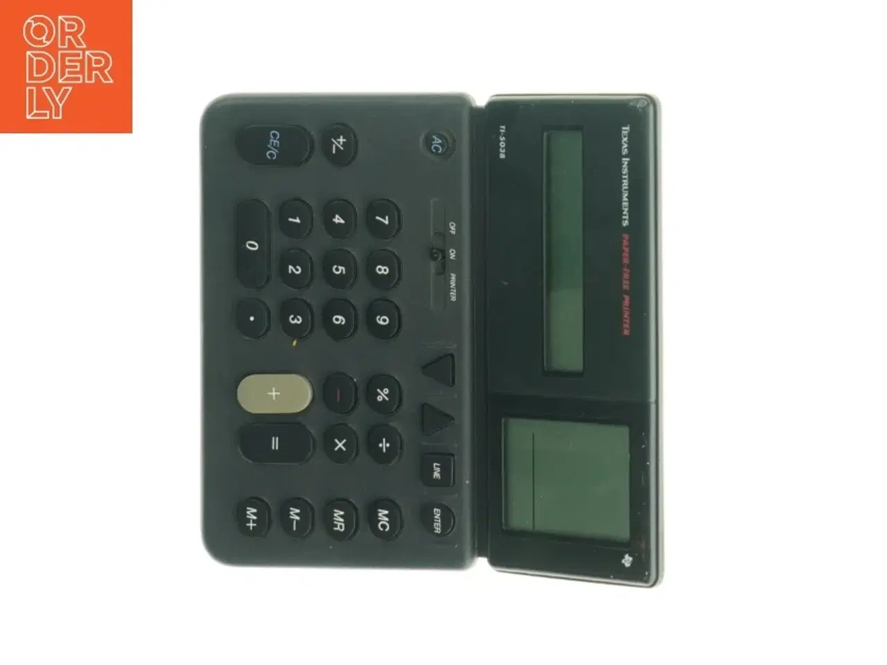 Billede 6 - Texas Instruments TI-5038 Papirfri Printer Regnemaskine fra Texas Instruments (str. 19 x. 20 cm)