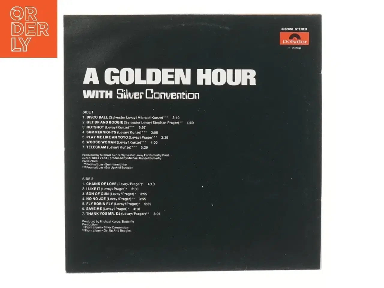 Billede 2 - Silver convention A Golden Hour with Silver Convention LP fra Polydor