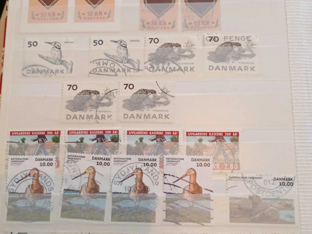 Billede 7 - Danske frimærker A5 indstiksbog