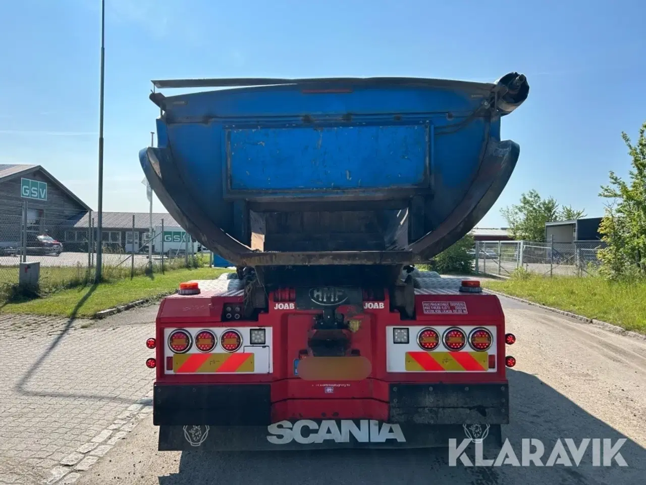 Billede 6 - Lastbil Scania R730 med asfaltlad, kran/grab og kroghejs