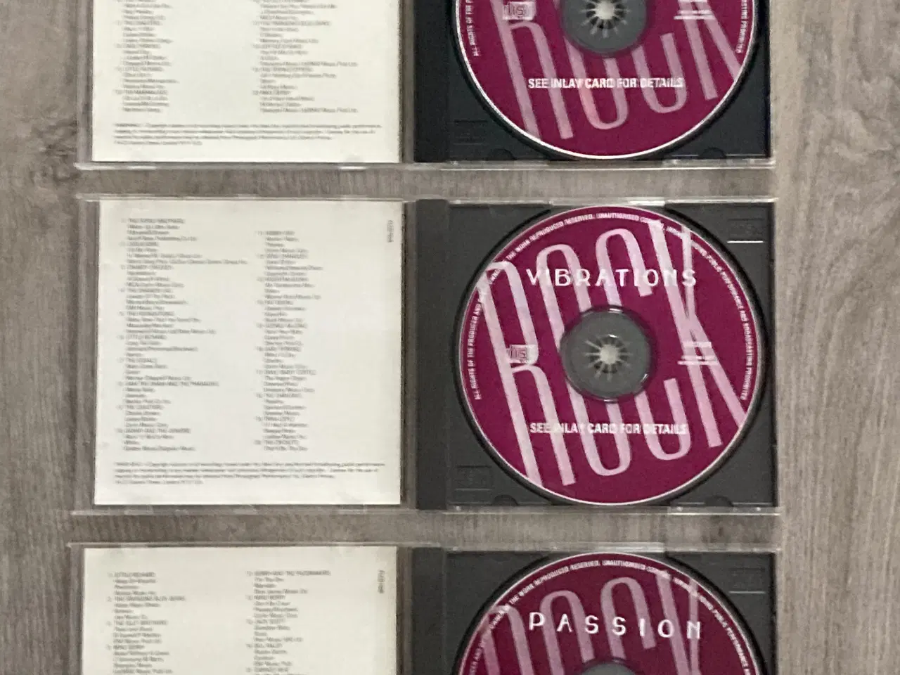 Billede 3 - 3 CD’er med rock