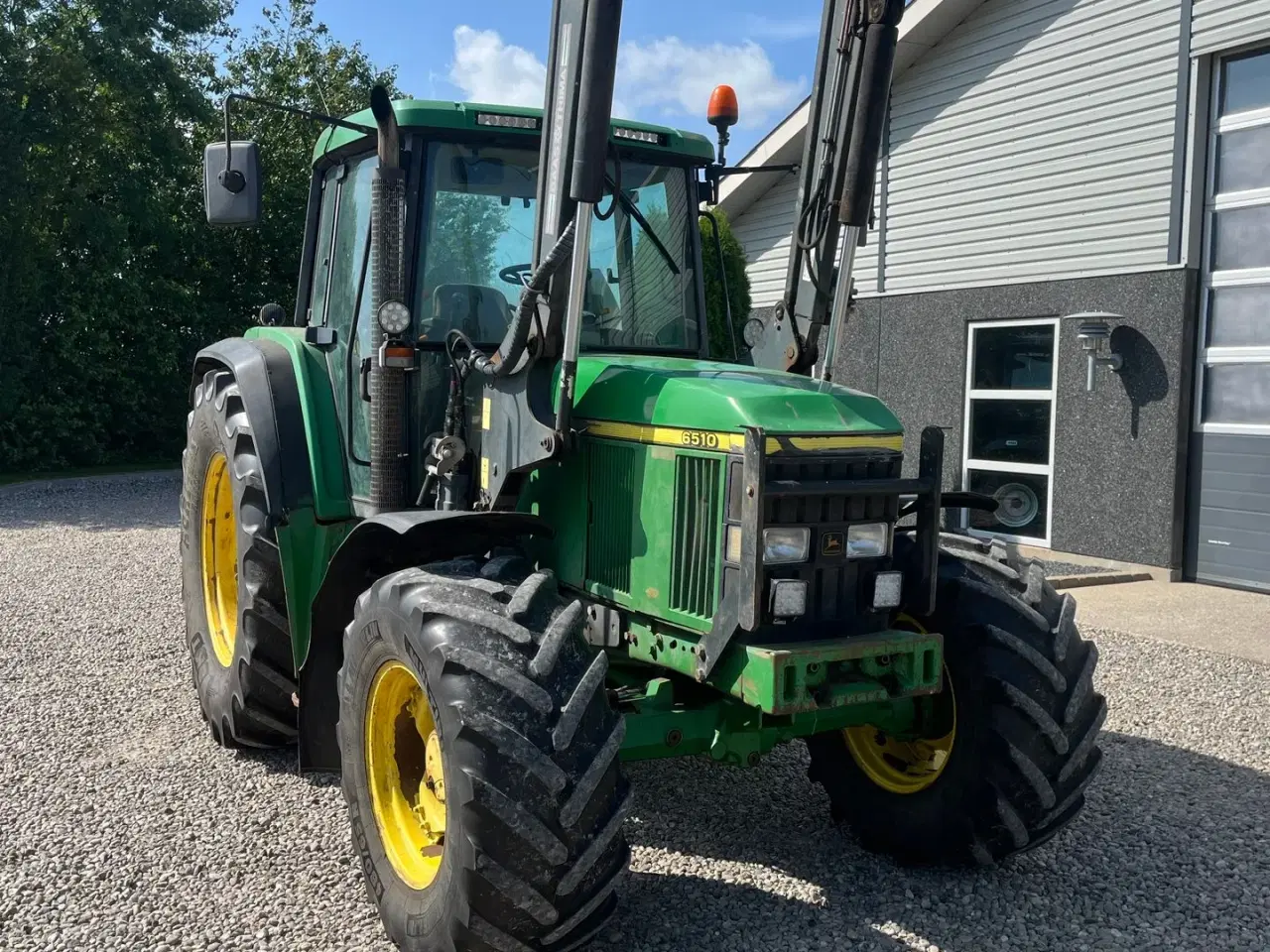 Billede 17 - John Deere 6510 Med frontlæsser