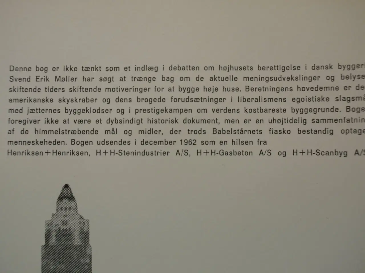 Billede 2 - høje huse, af svend erik møller, emne: arkitektur