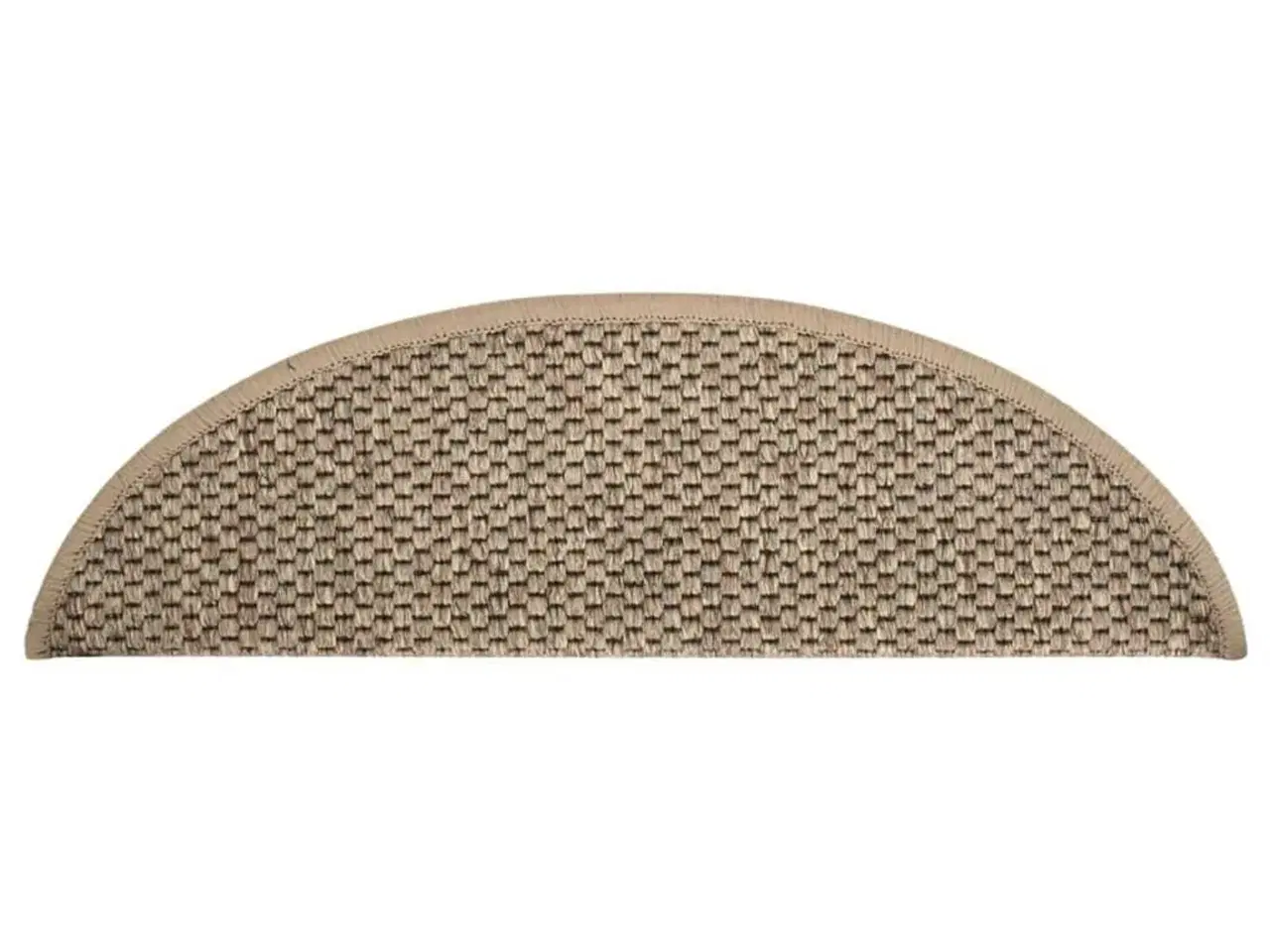 Billede 4 - Selvklæbende trappemåtter 15 stk. 56x17x3 cm sisal-look beige