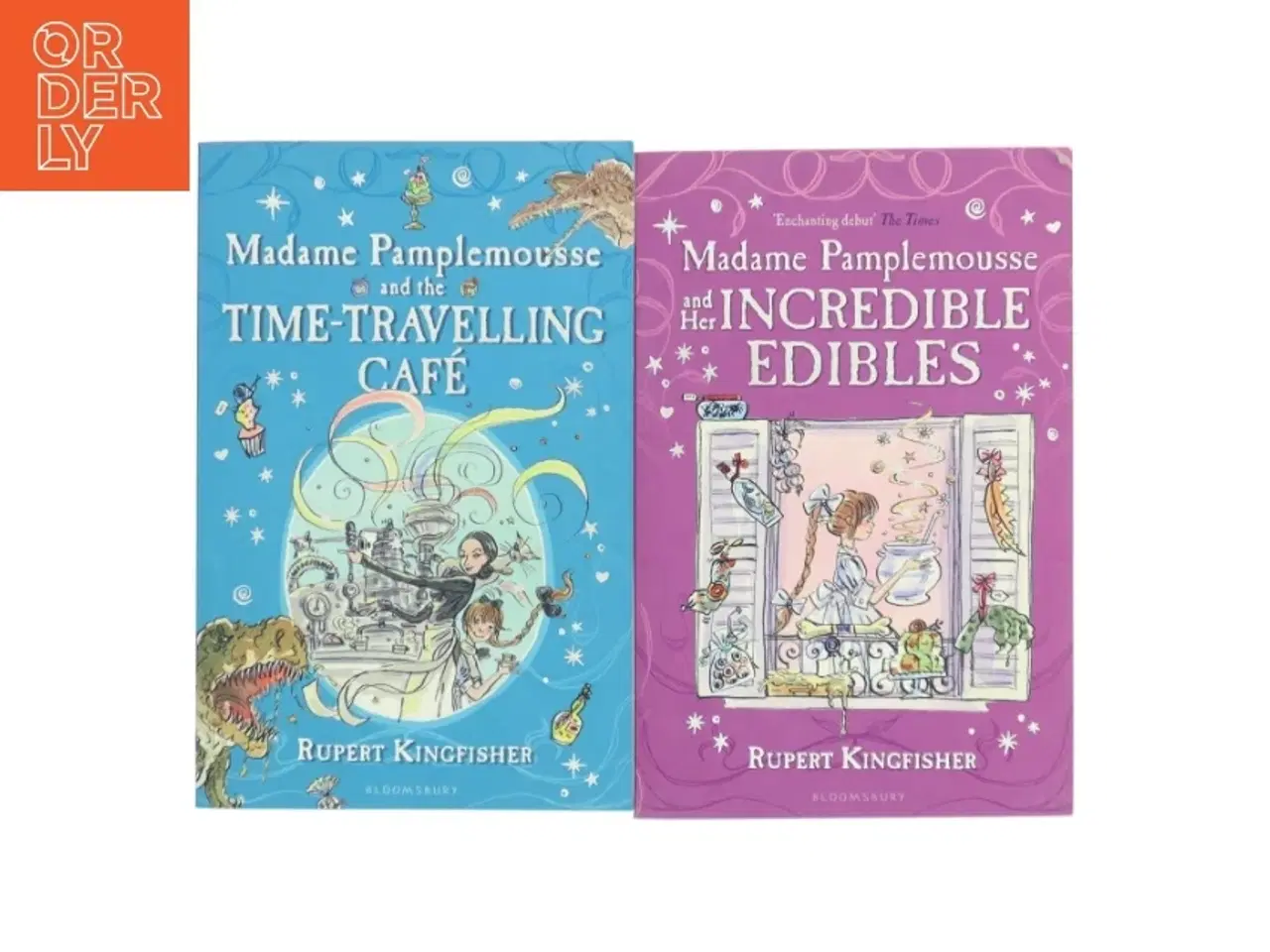 Billede 1 - Madame Pamplemousse and the time- traveling café af Rupert Kingfisher (Bog)