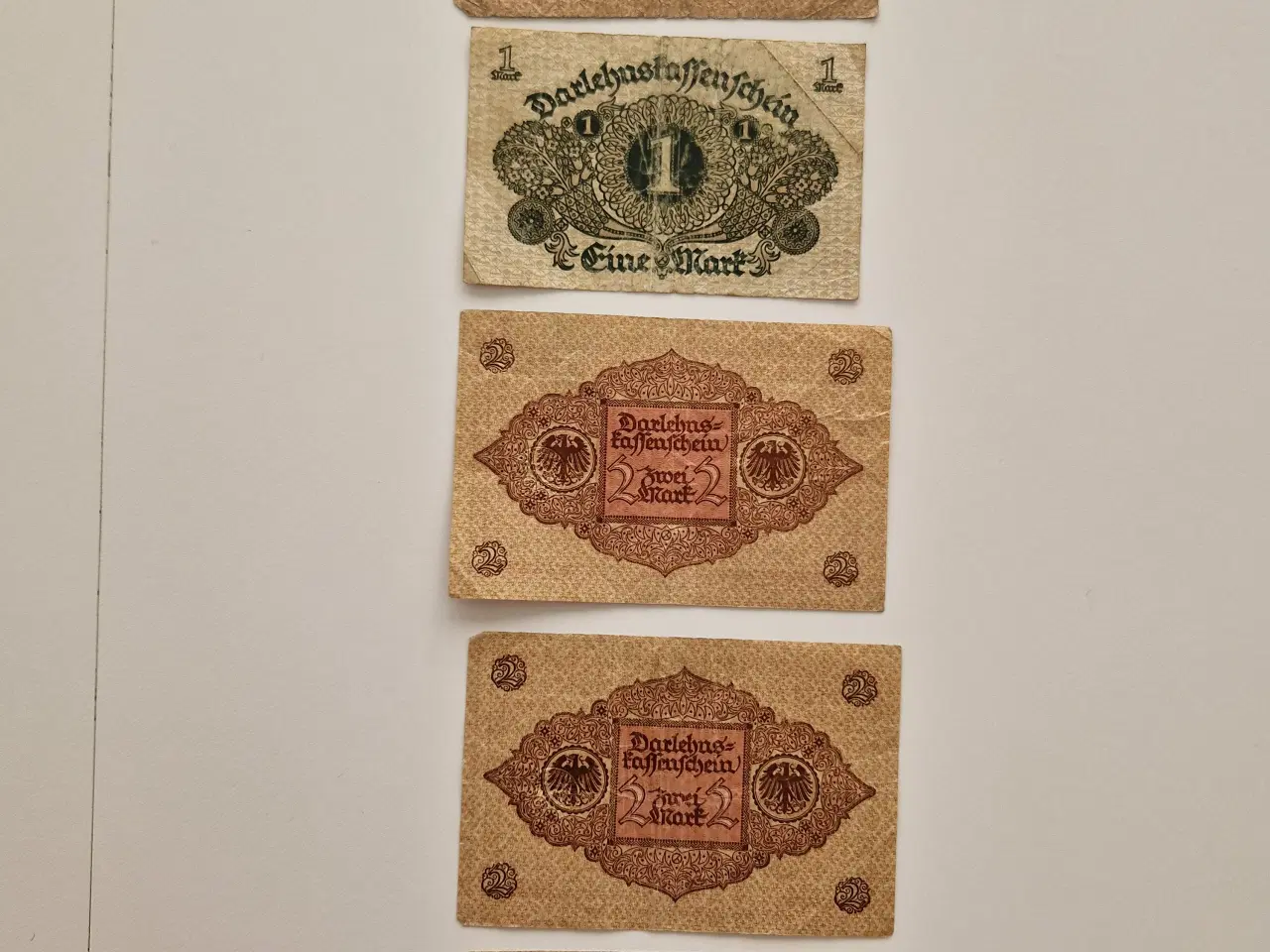 Billede 7 - 11 Gamle tyske pengesedler 