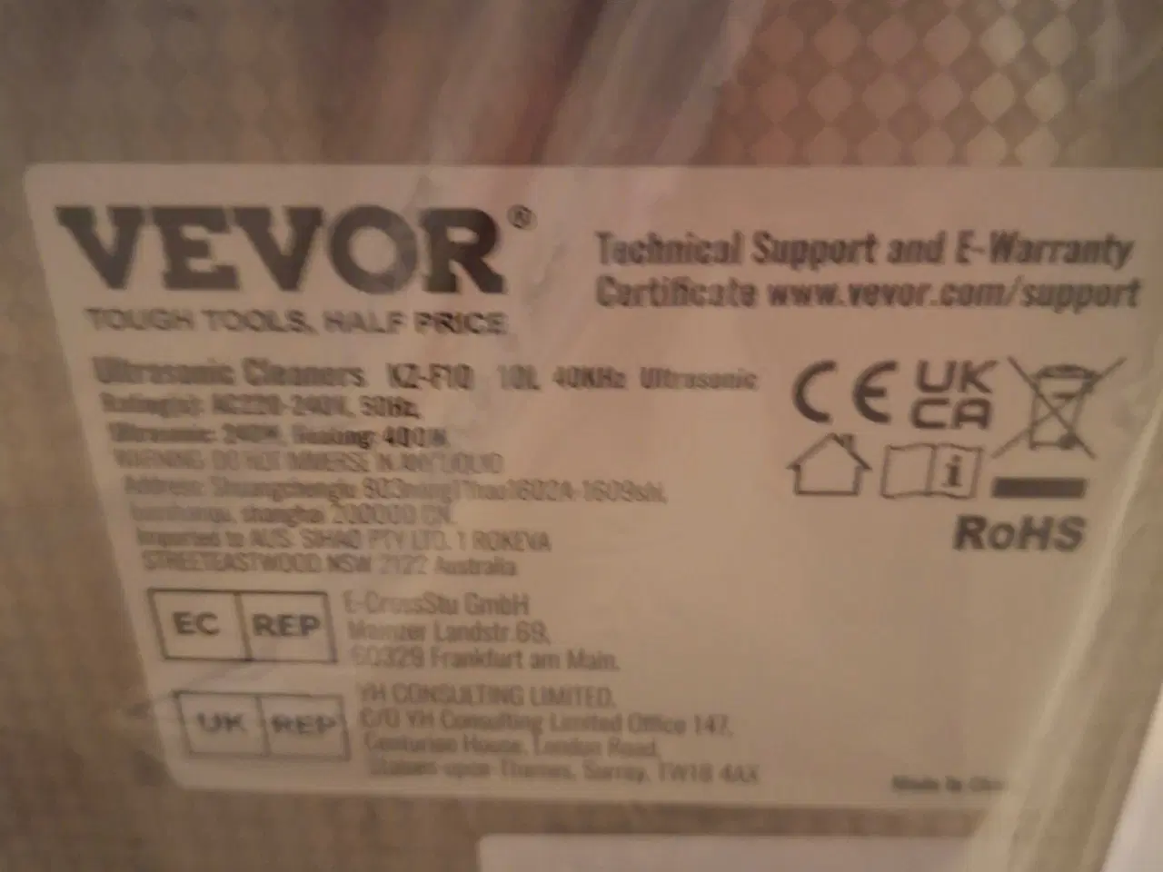 Billede 4 - Ultralydsrenser 10L