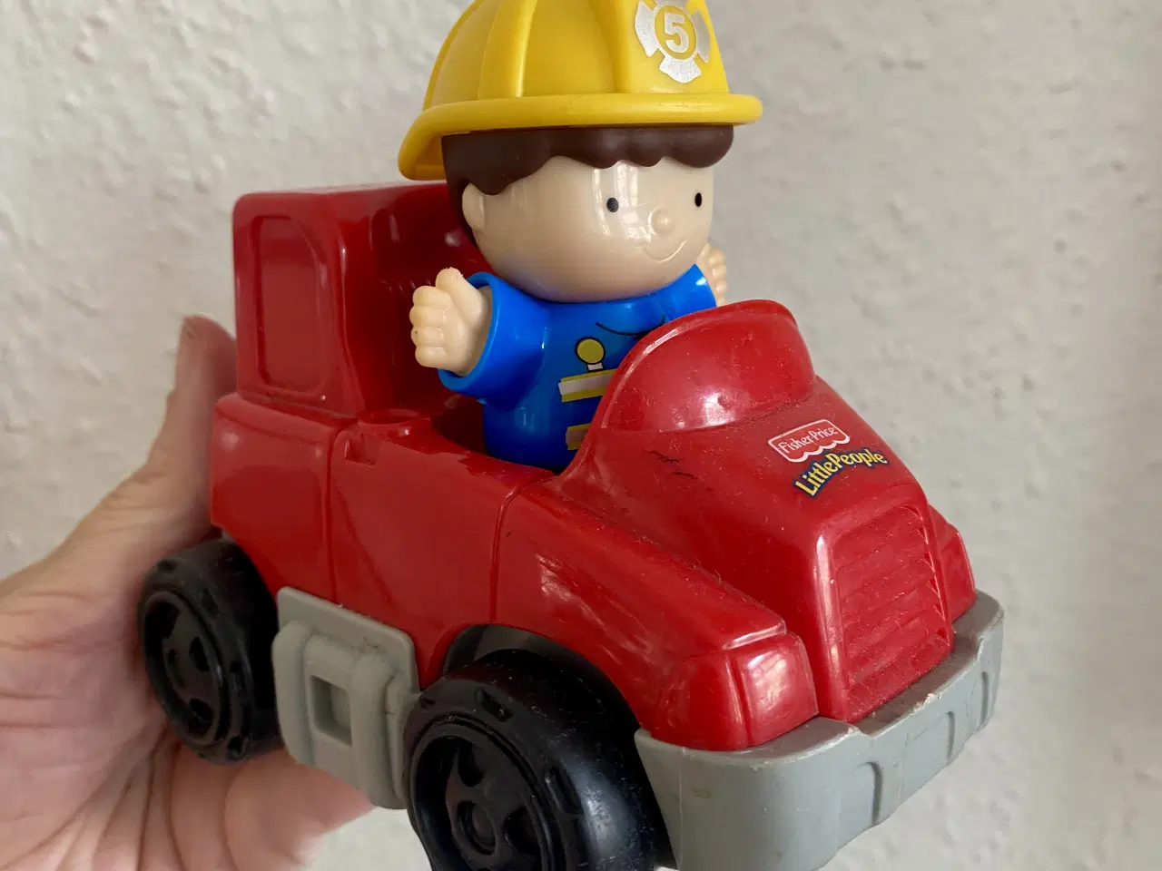 Billede 1 - Fischer Price little people brandbil og brandmand