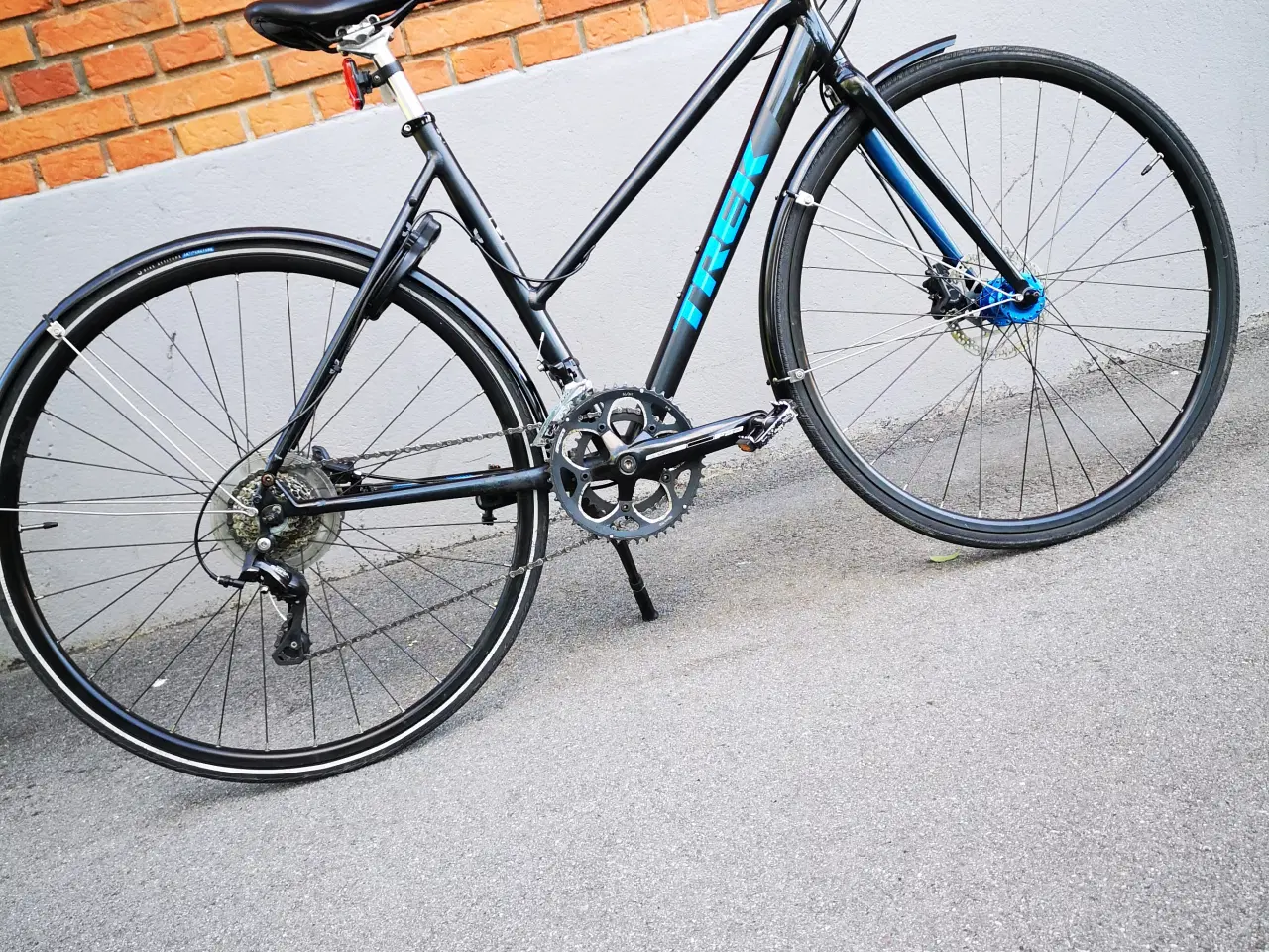 Billede 7 - Cykel Trek Zektor 2 Stagger Black 2018 Hybrid bike