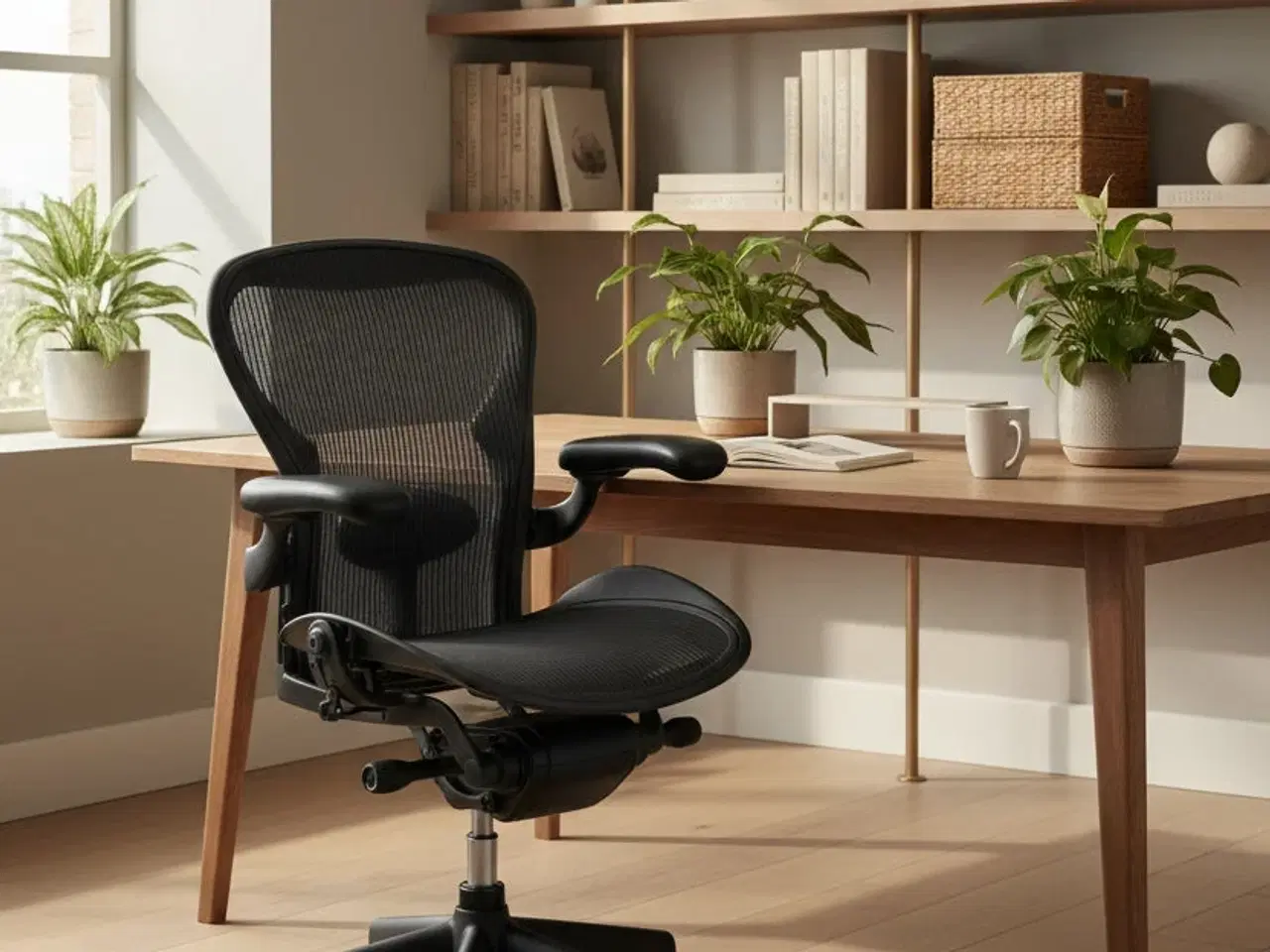 Billede 2 - Herman Miller Aeron C Kontorstol – Mørkegrå