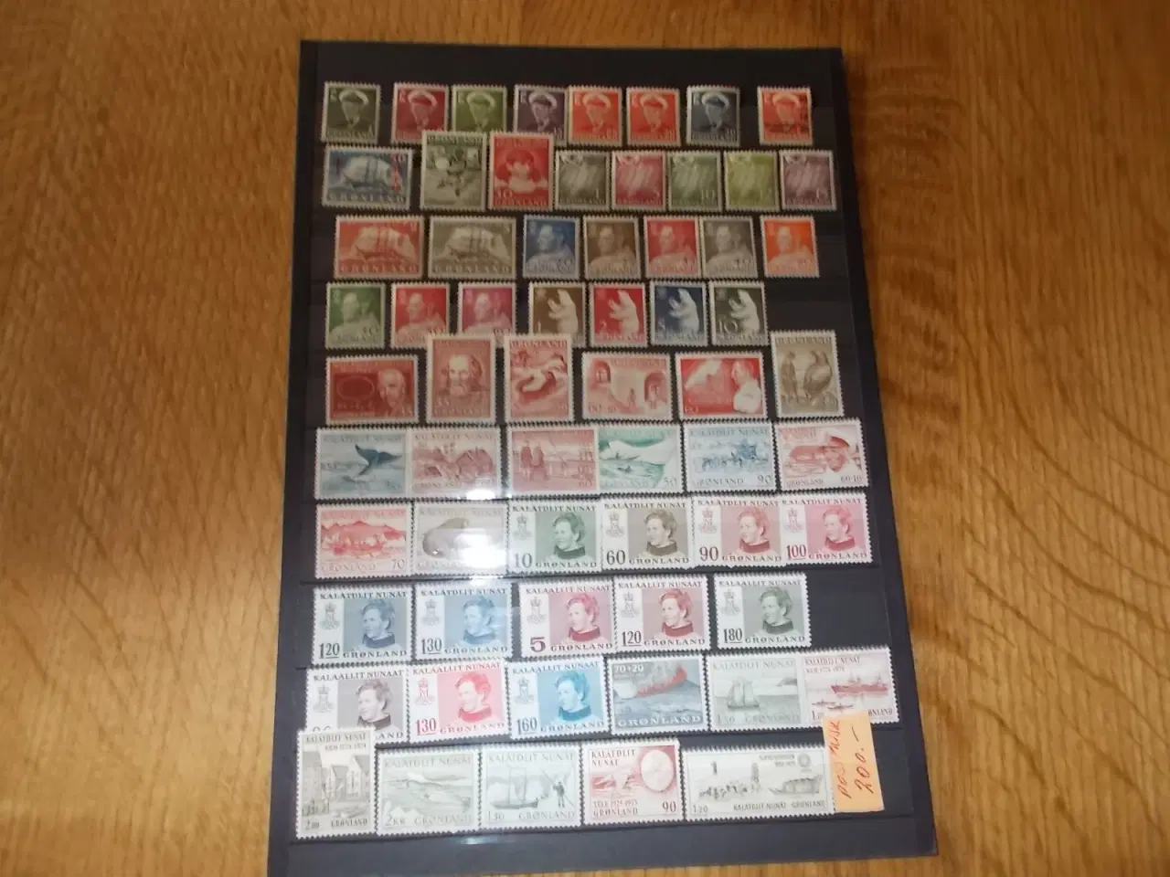 Billede 1 - grønland frimærker