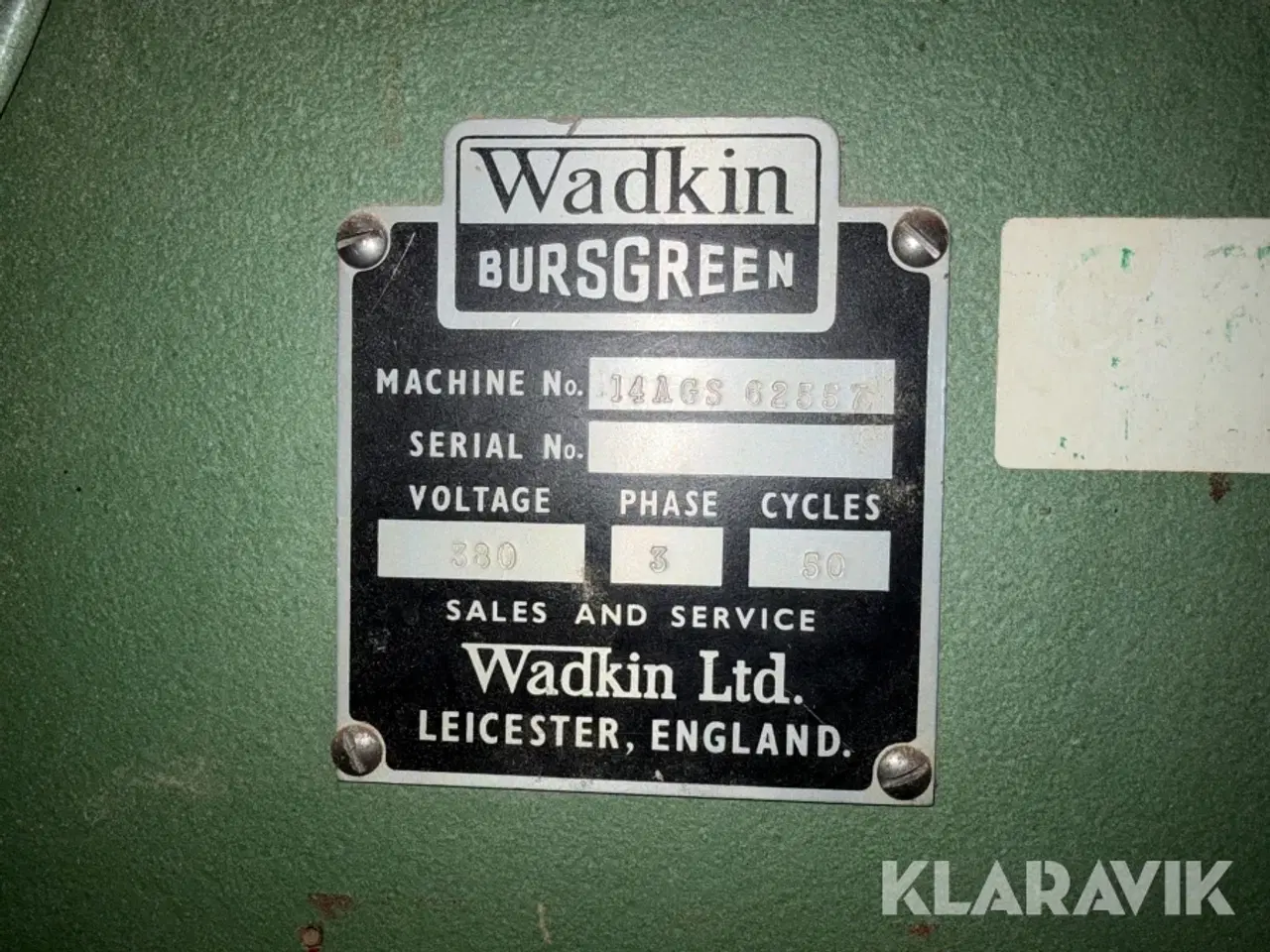 Billede 7 - Industri-bordsav Wadkin Bursgreen SPKO 1204