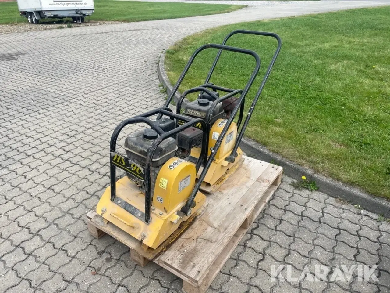 Billede 1 - Pladevibrator Primus Danmark HS-90A 2 styk