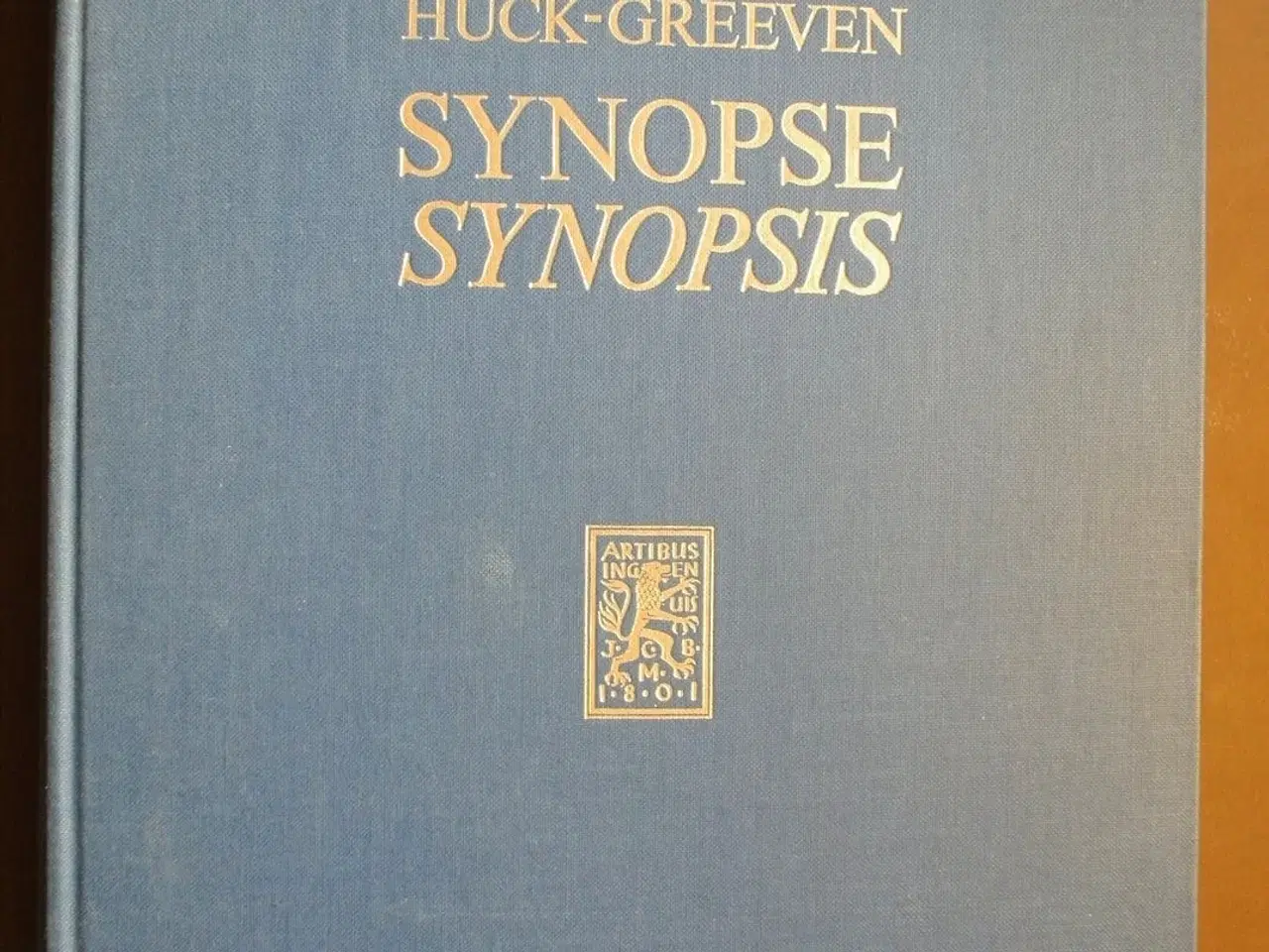 Billede 1 - synopse der drei ersten evangelien - synopsis of t
