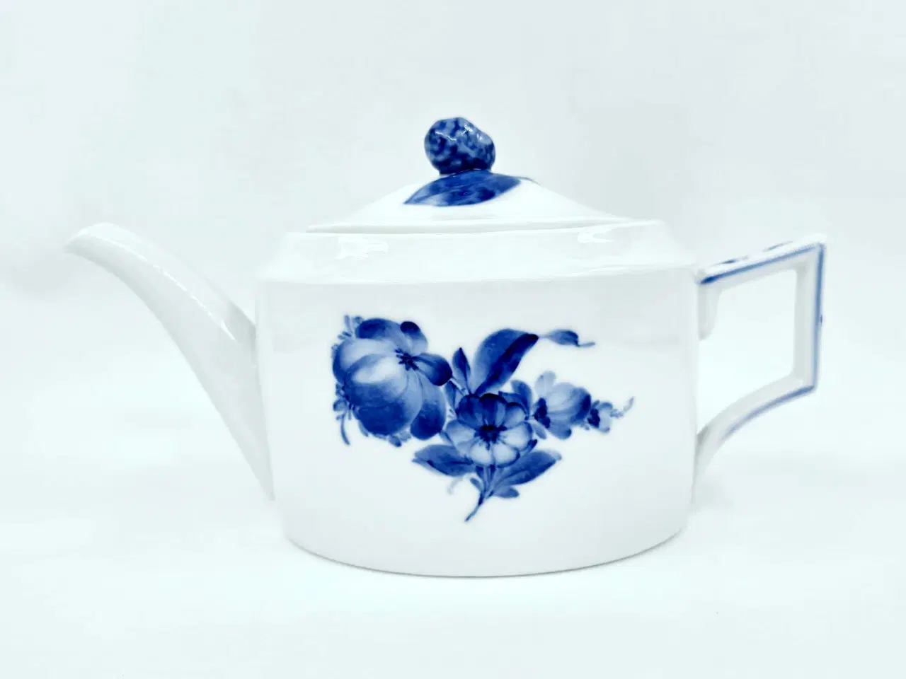 Billede 4 - Blå Blomst Flettet Tekande