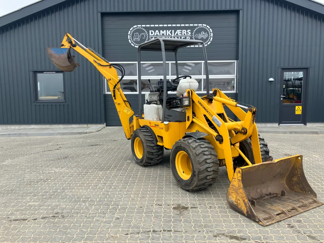 Billede 1 - EUROCOMAC E215  minilæsser/rendegraver