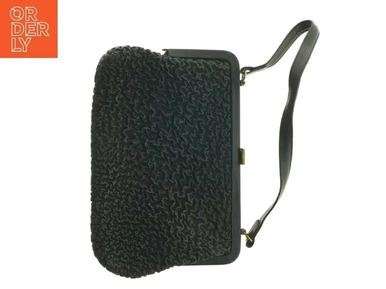 Billede 1 - Sort aftenclutch fra Bon Gout (str. 18 x 28 cm)