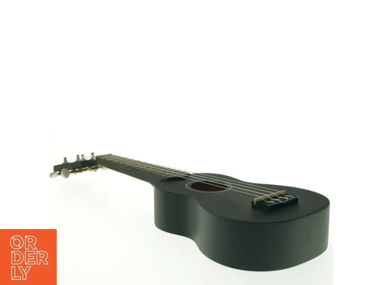 Billede 5 - Sort ukulele med taske (str. 53 x 20 cm), som ny, i mint kondition