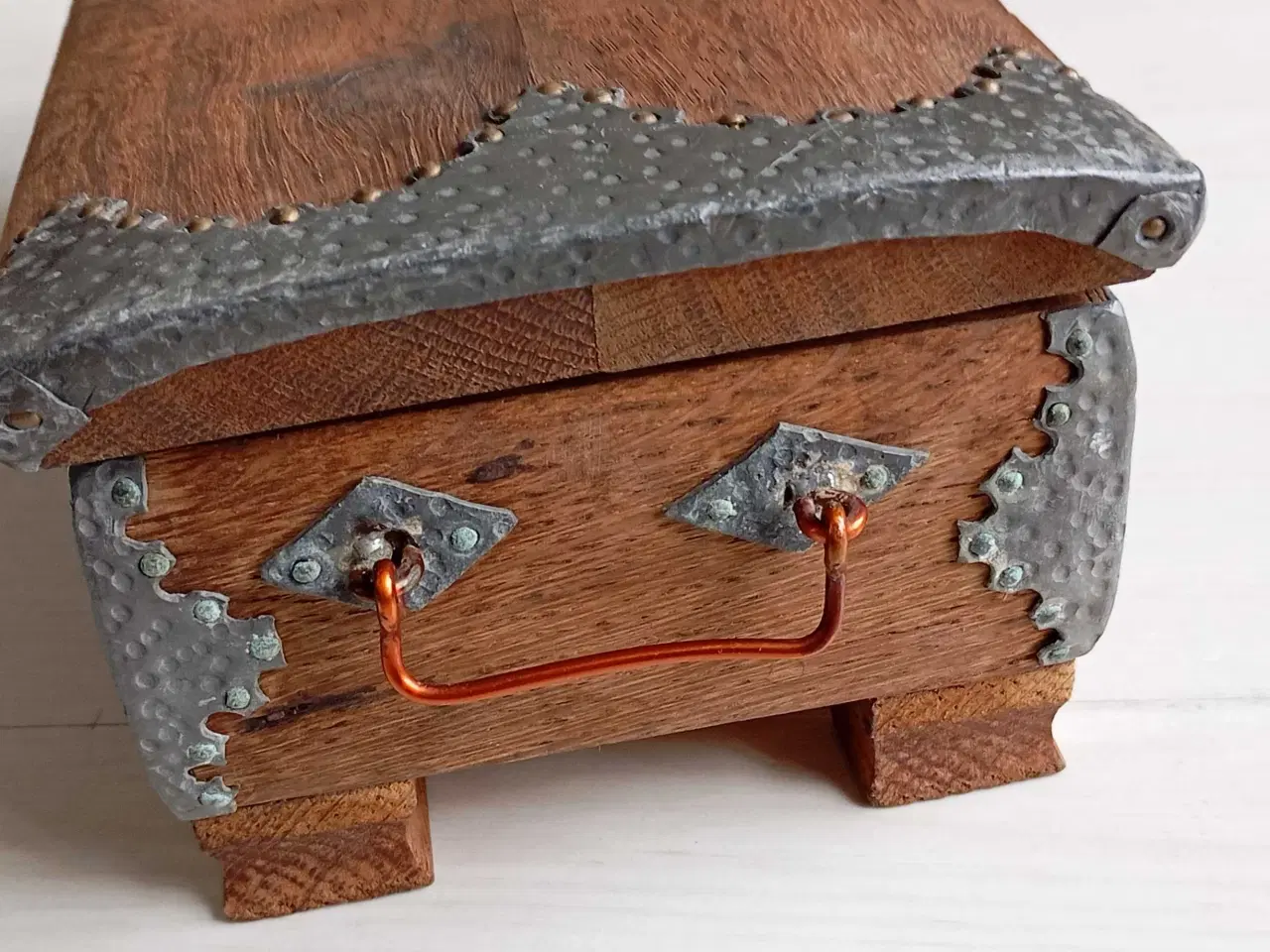 Billede 7 - Vintage skrin. Antik trækiste