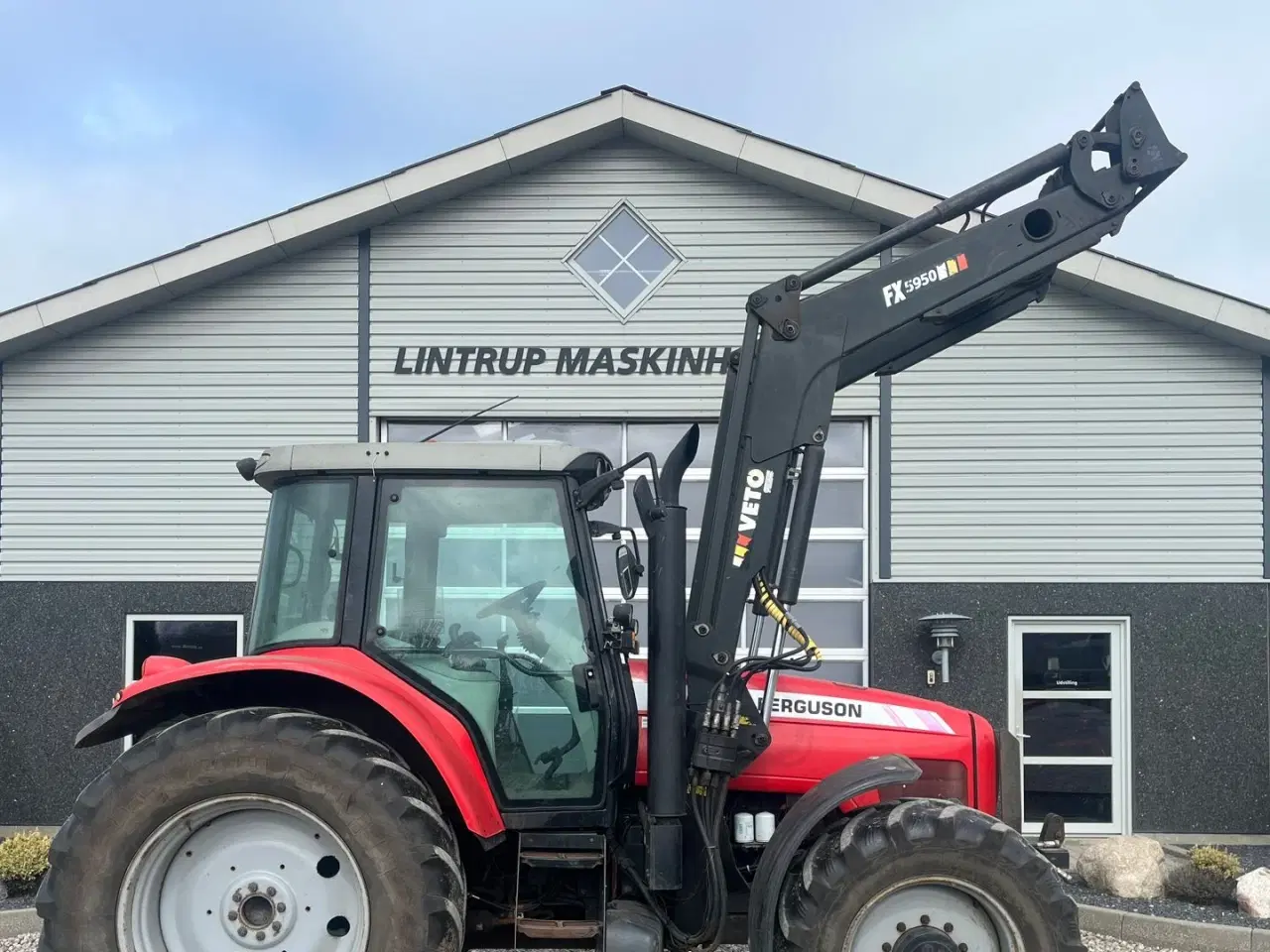Billede 9 - Massey Ferguson 6480 Dyna 4 Med frontlift og frontlæsser