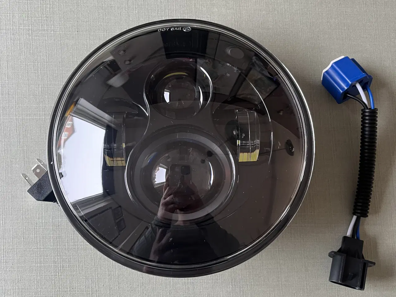 Billede 4 - 7” LED forlygteindsats til Harley-Davidson