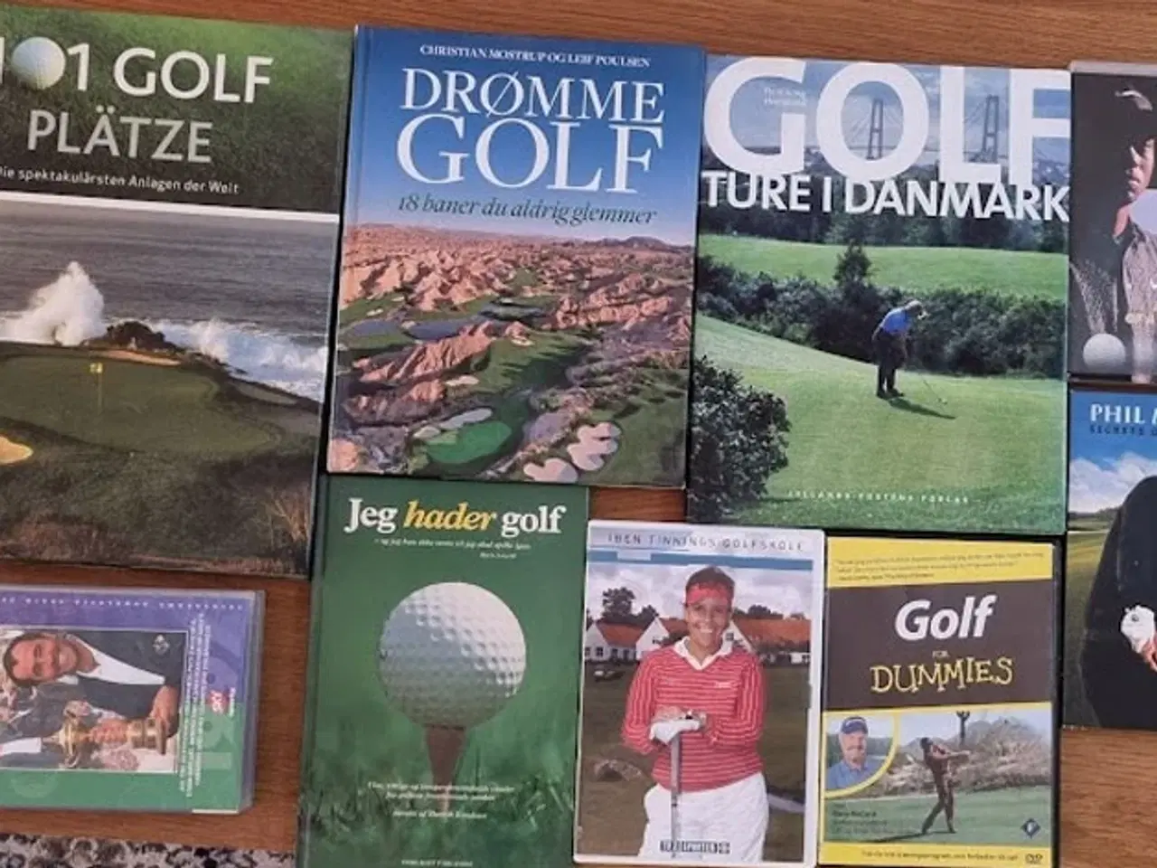 Billede 2 - 4 Golf DVD'er + bøger, Aalborg