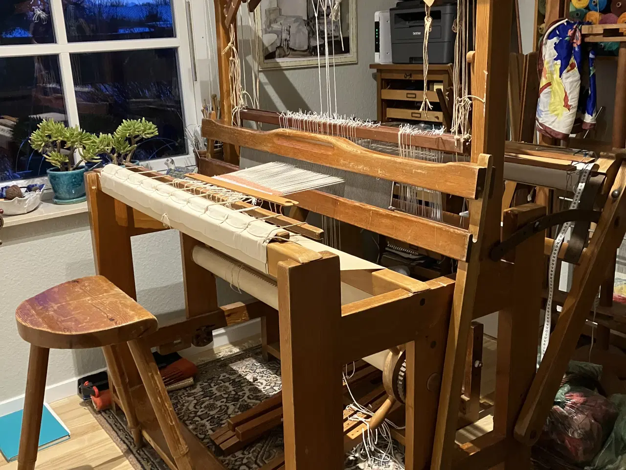 Billede 1 - Lervad skaftevæv