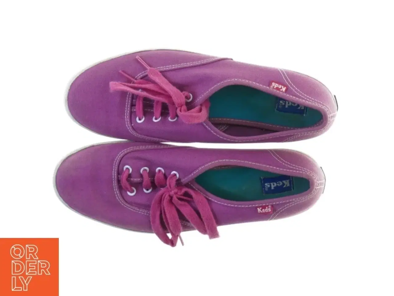 Billede 4 - UBRUGTE Pink Sneakers Sko fra Keds (str. 39)