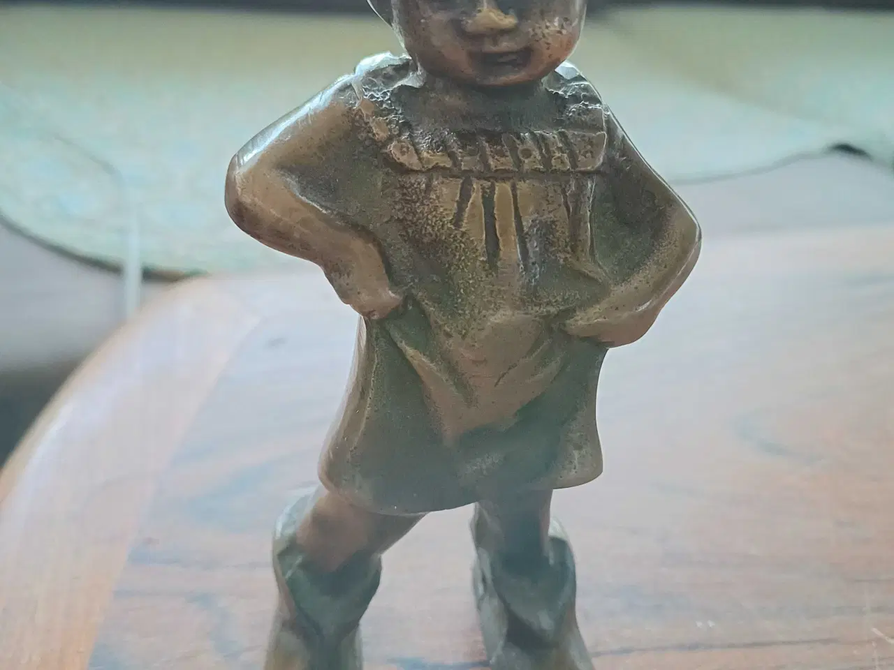 Billede 5 - Bronze figur støvle lise
