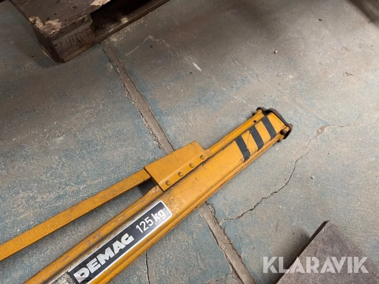 Billede 6 - Væg-svingkran Demag 125kg