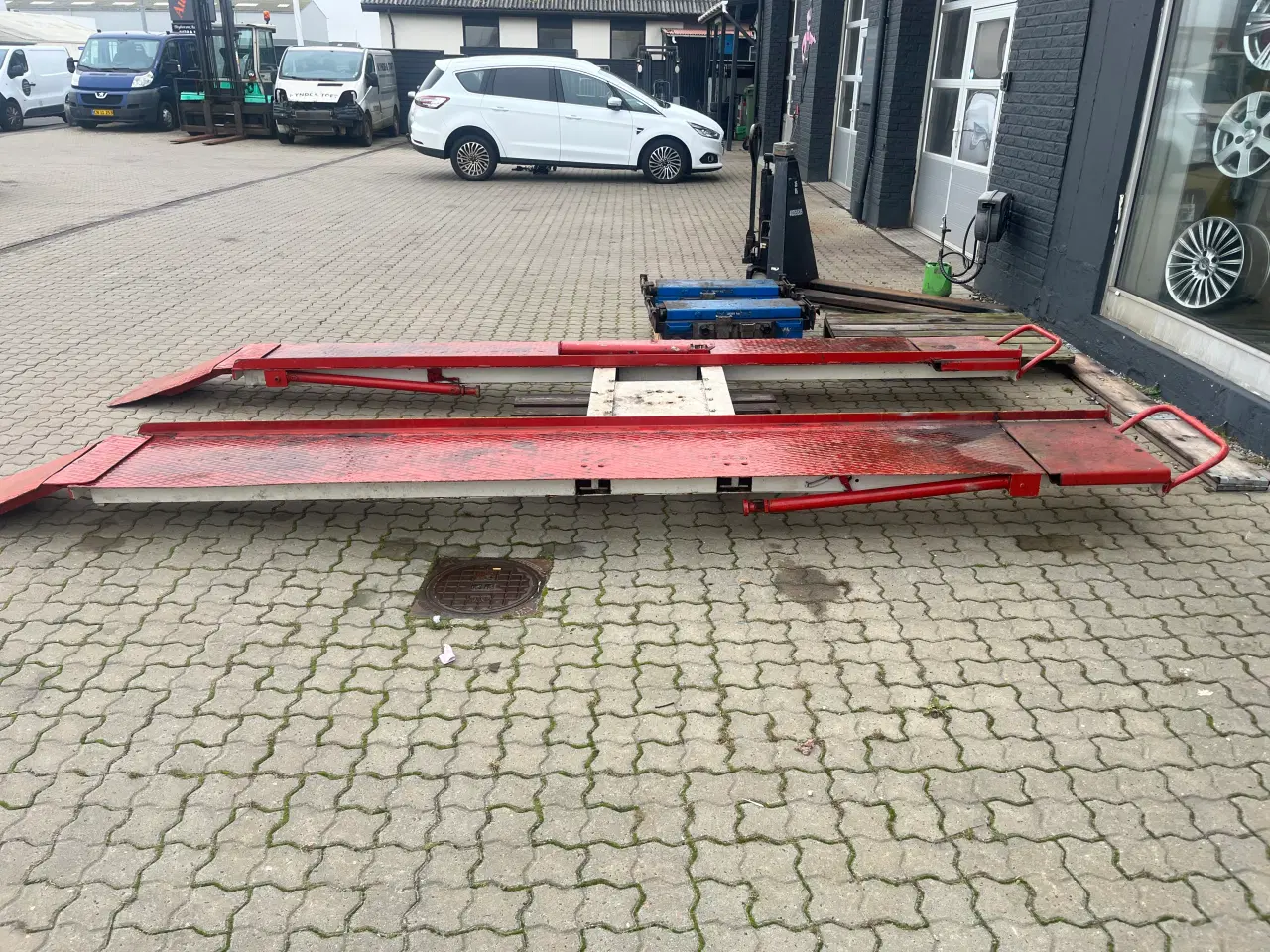 Billede 3 - Kørebanehoved til 1 søjlet lift