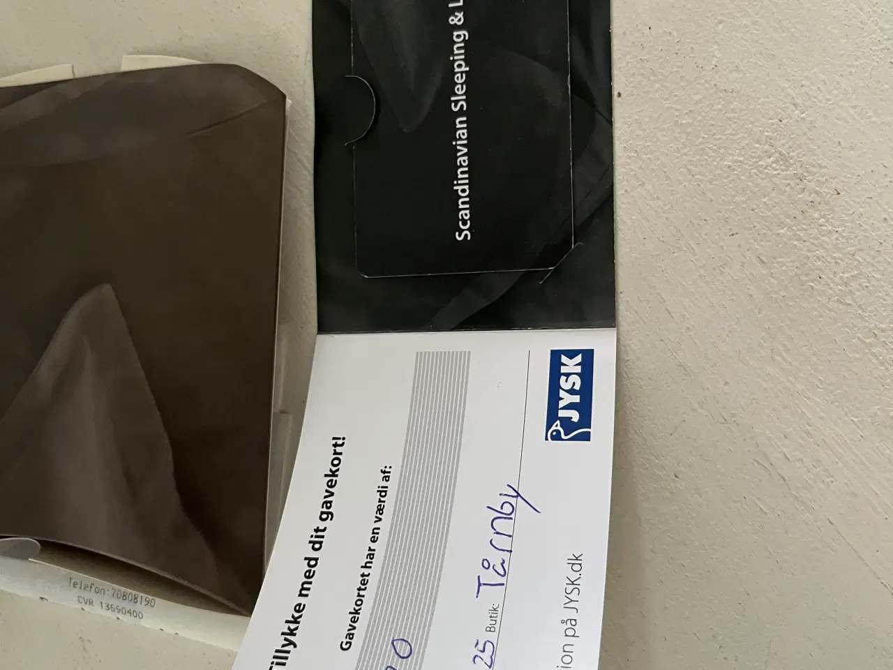 Billede 1 - Gavekort til jysk på 500kr