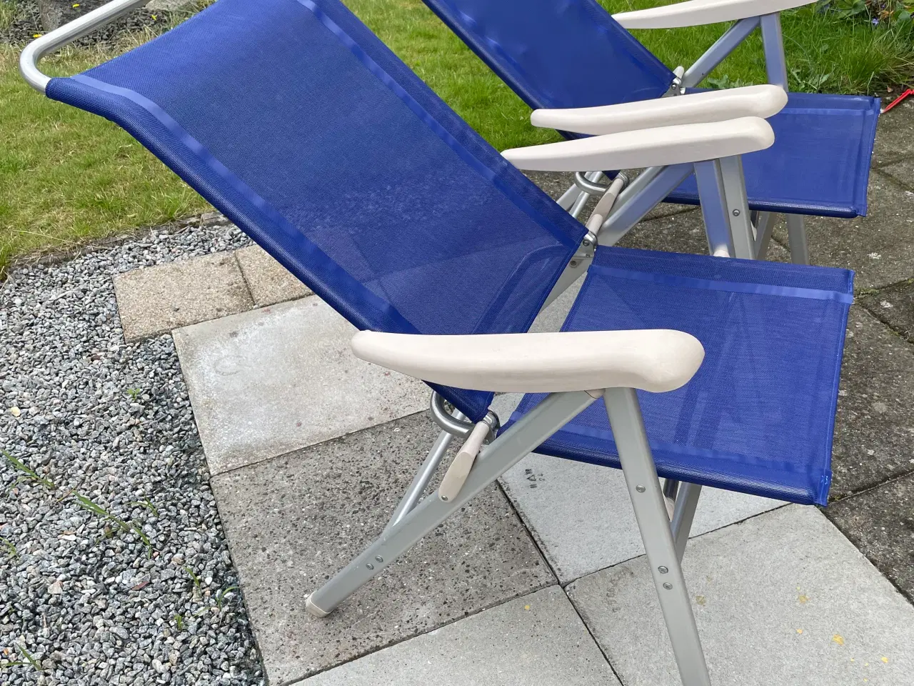 Billede 4 - Campingstole med høj ryg justerbar ryg