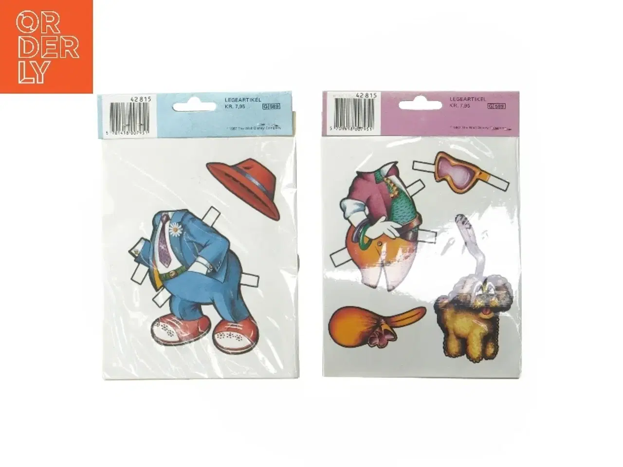 Billede 2 - Disney Pusledukker fra Disney (str. 18,5x12,5 cm)