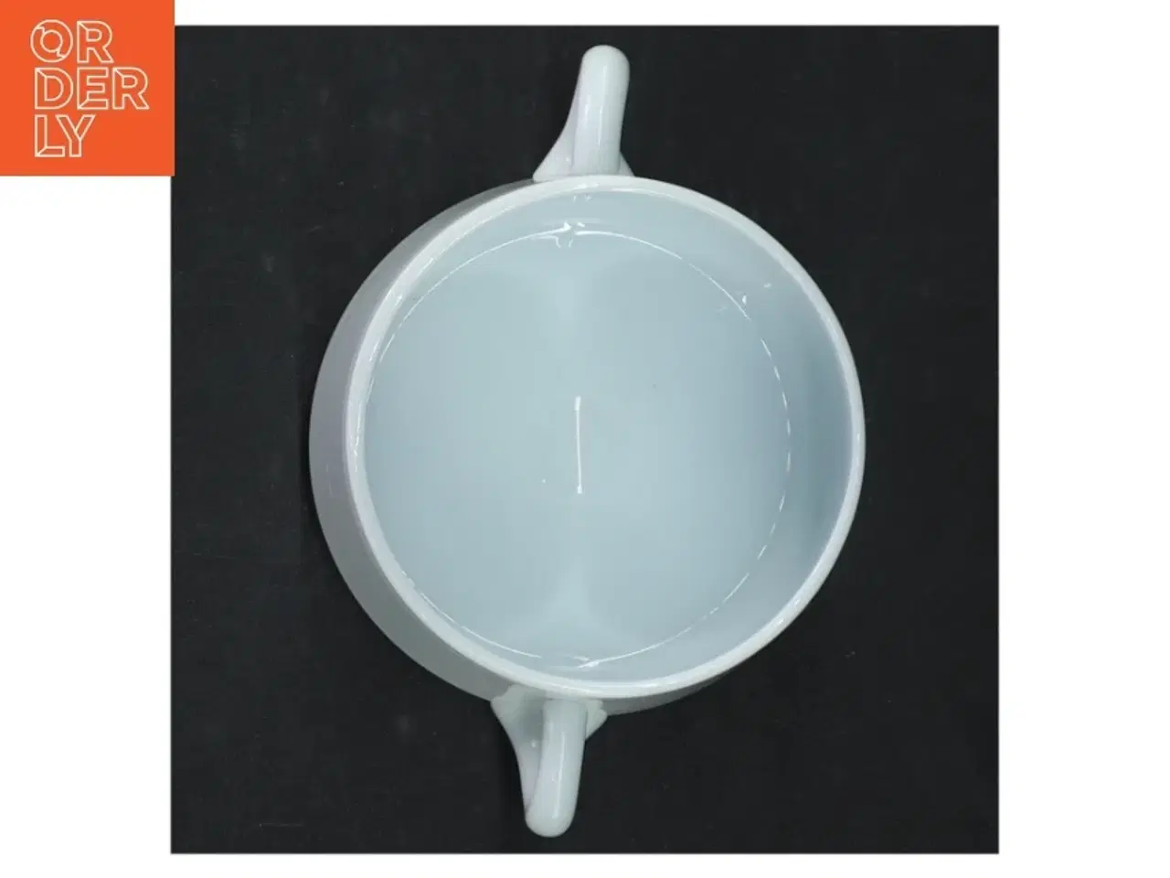 Billede 3 - Hvid porcelænssuppe kop (str. Ø. 9,5 cm. h. 6,5 cm)