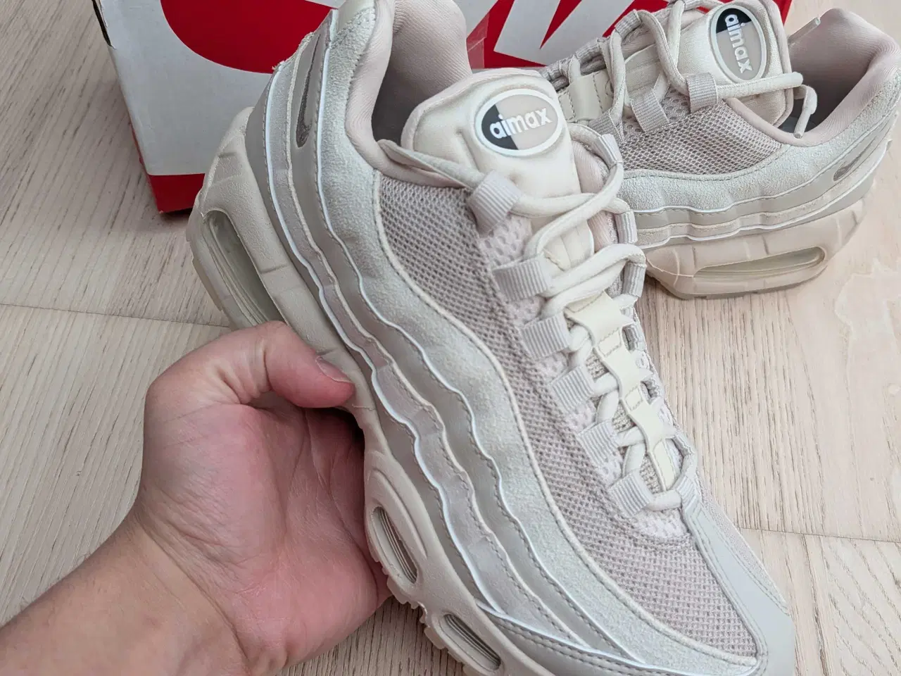 Billede 2 - Nike Air Max 95 Big Bubble Soft Pearl 