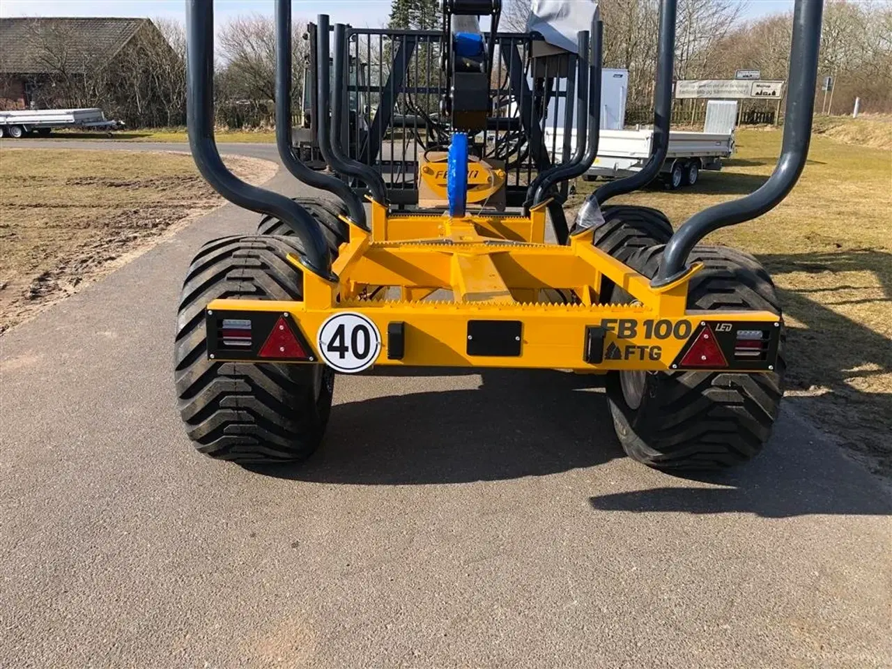 Billede 5 - FTG Forest  FB 100 med 6,9m kran