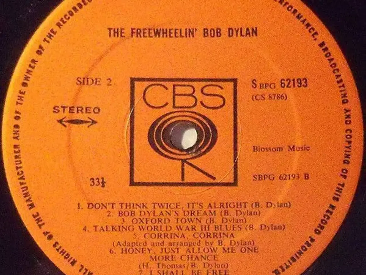 Billede 5 - Bob Dylan - The Freewheelin' Bob Dylan